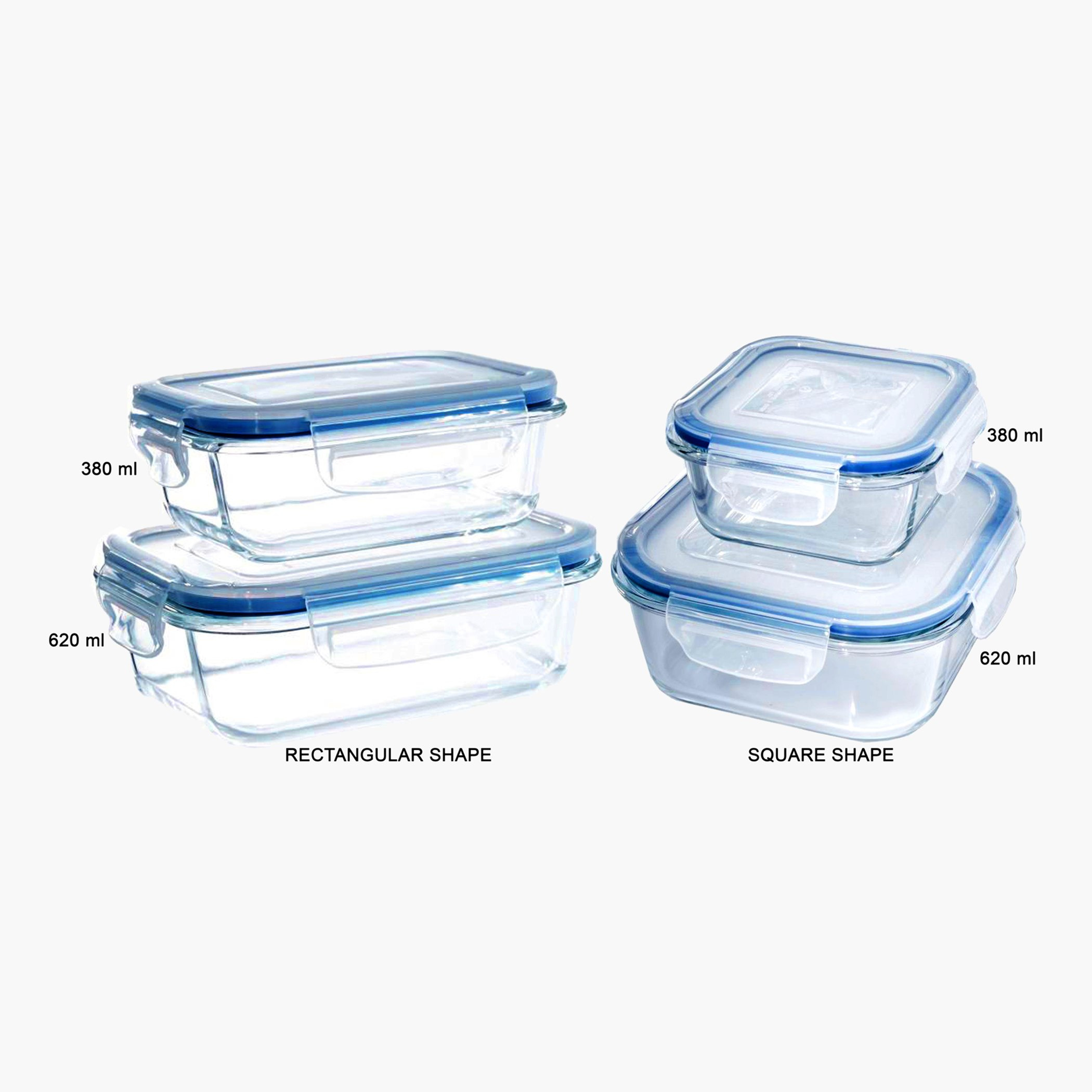 طقم حاويات تخزين طعام زجاجي 4 قطع من آميتي-hbxhomeware-hbxkitchen-image-3