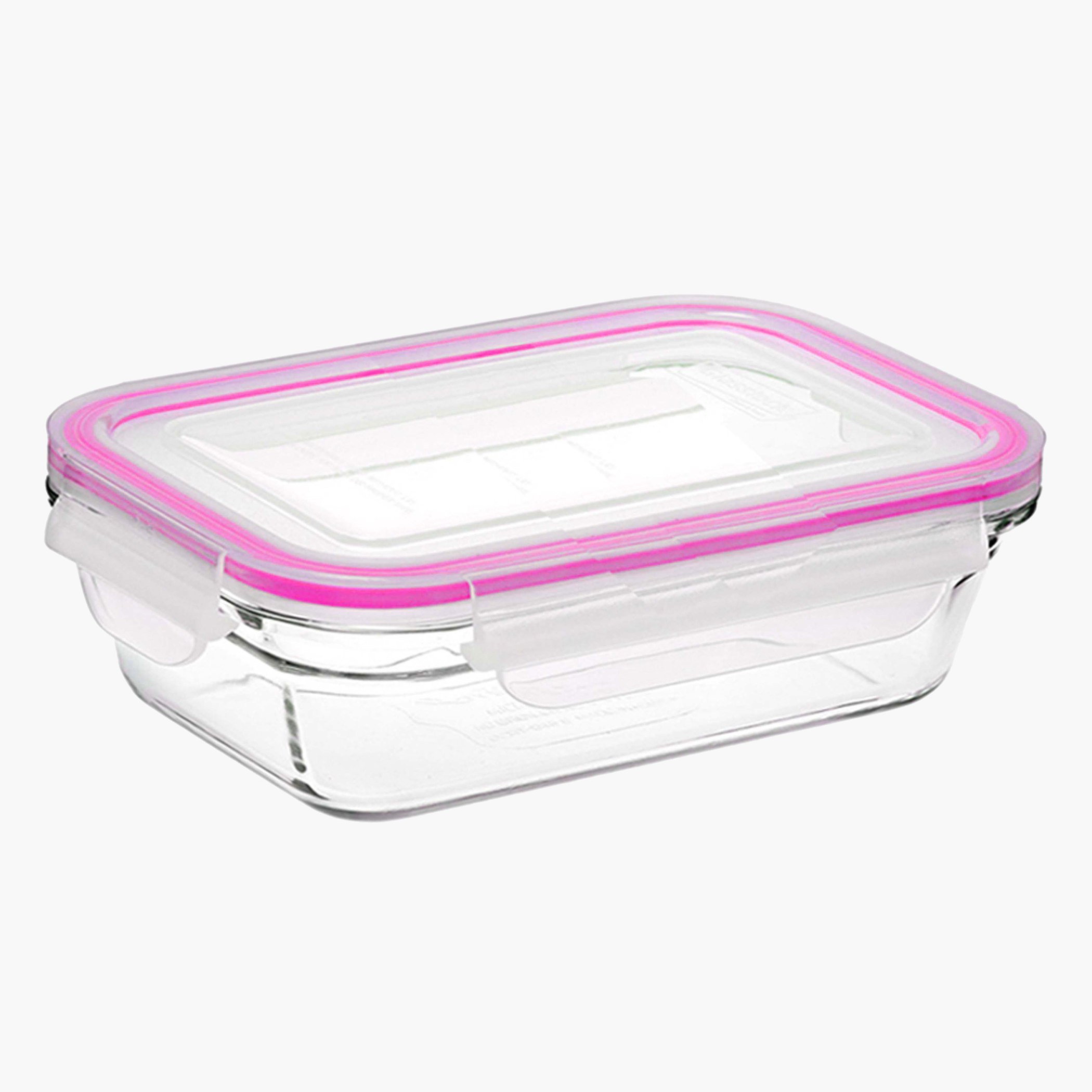 حاوية تخزين طعام زجاجيّة مستطيلة من أميتي - 600 مل-hbxhomeware-hbxkitchen-image-1