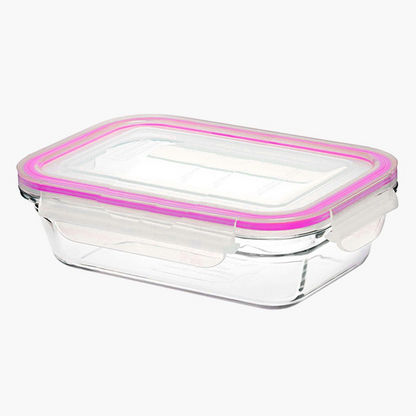 Amity Rectangular Glass Food Storage Container - 1 L