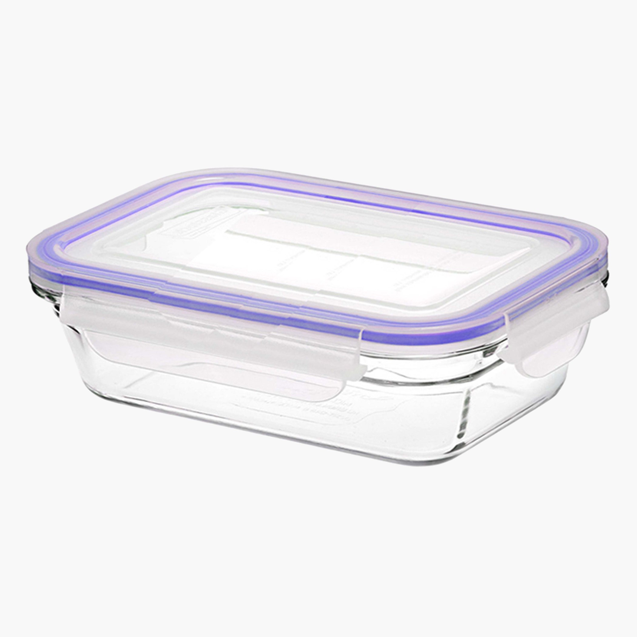 حاوية تخزين طعام زجاجية مستطيلة من أميتي - 1.55 لتر-hbxhomeware-hbxkitchen-image-1