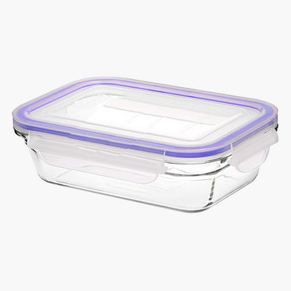Amity Rectangular Glass Food Storage Container - 1.55 L-Containers & Jars-image-0