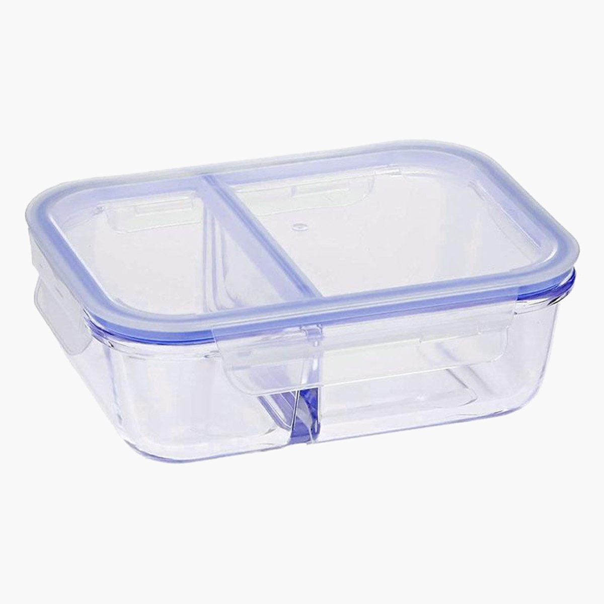 حاوية تخزين طعام زجاجية بقسمين من أميتي - 1.2 لتر-hbxhomeware-hbxkitchen-image-2
