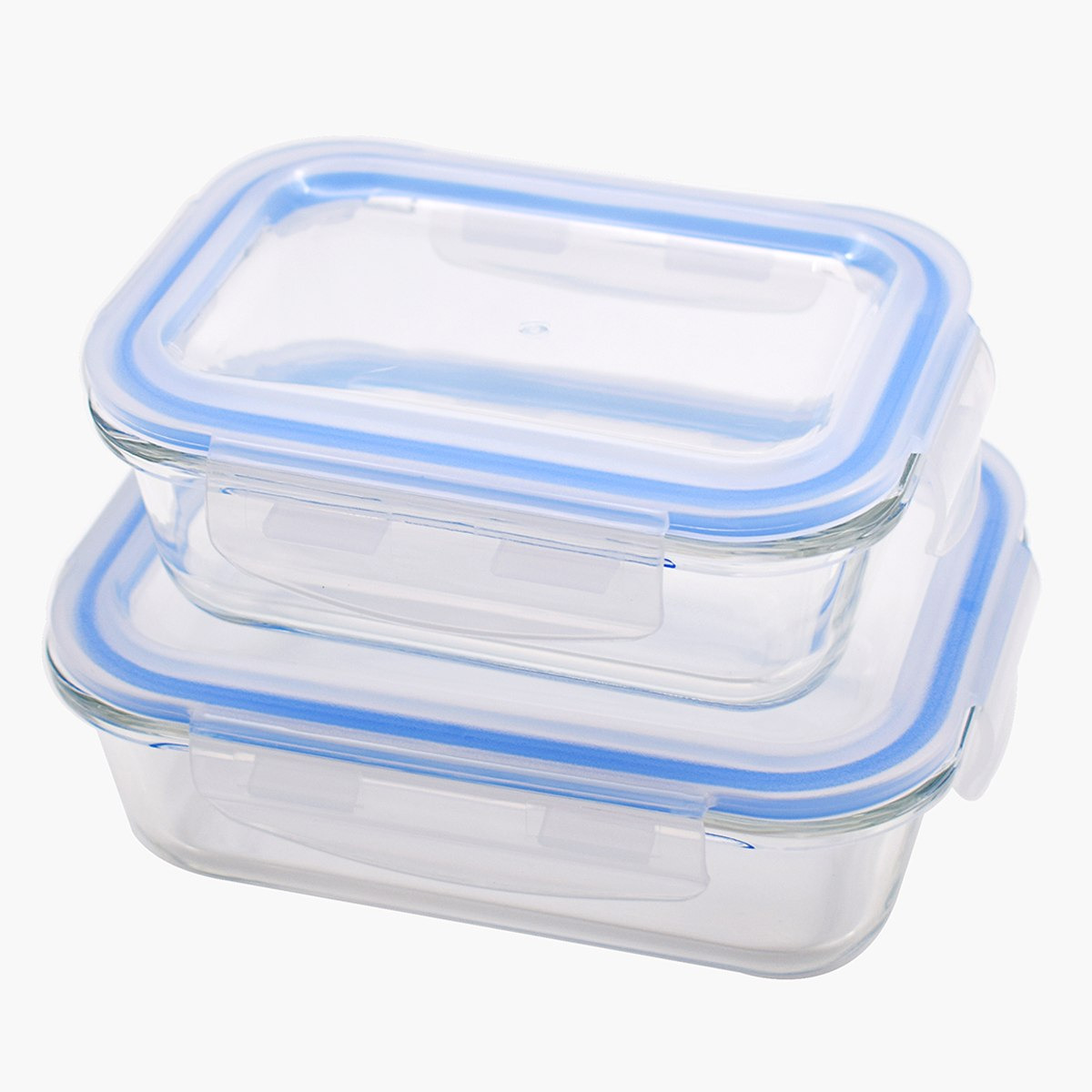 Amity 2-Piece Rectangular Glass Food Storage Container Set-hbxhomeware-hbxkitchen-image-2