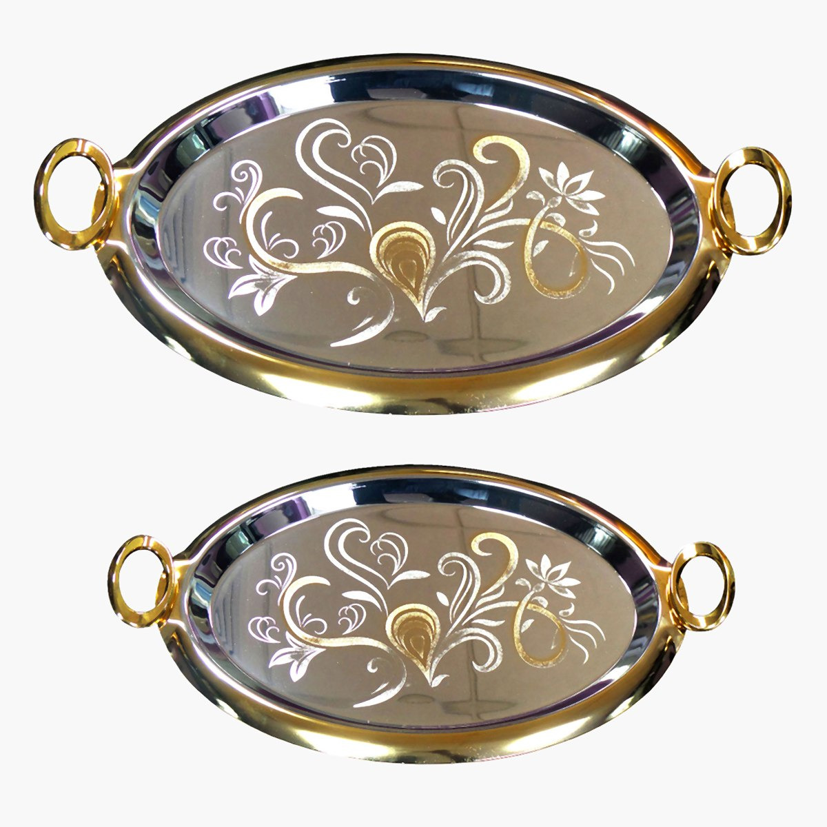 صينية تقديم بيضاوية من أميتي - طقم من قطعتين-hbxdecorandfurnishings-tabletop-serveware-image-1