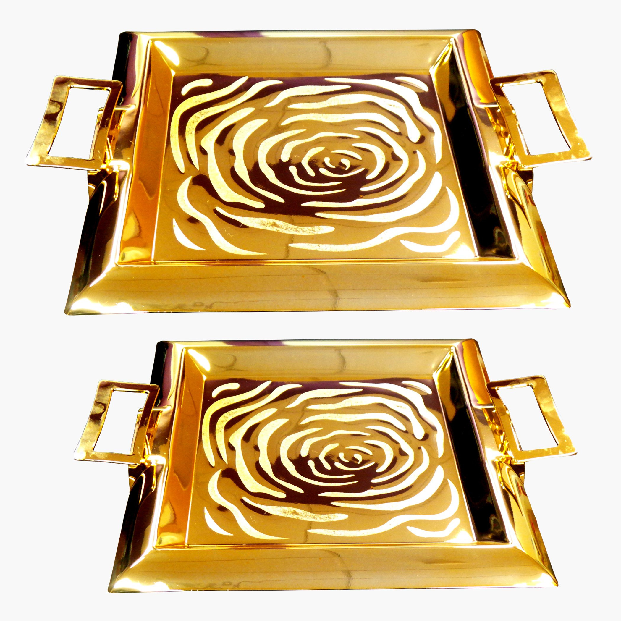 صينية تقديم مربعة من أميتي - قطعتين-hbxdecorandfurnishings-tabletop-serveware-image-1