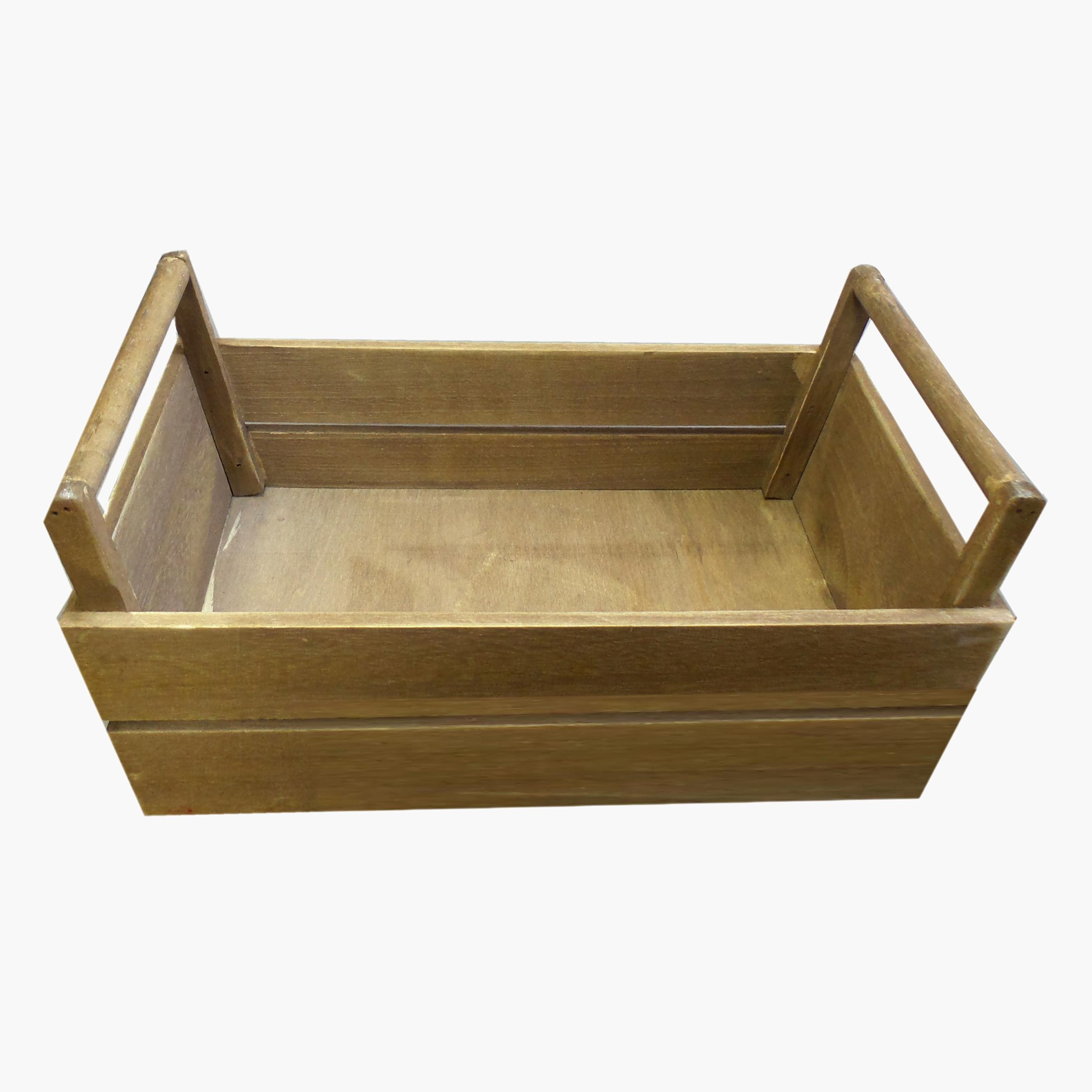 صندوق تخزين خشبي متعدد الاستخدامات بمقبض من أميتي - 36× 21×16 سم-hbxhomeware-hbxkitchen-image-1