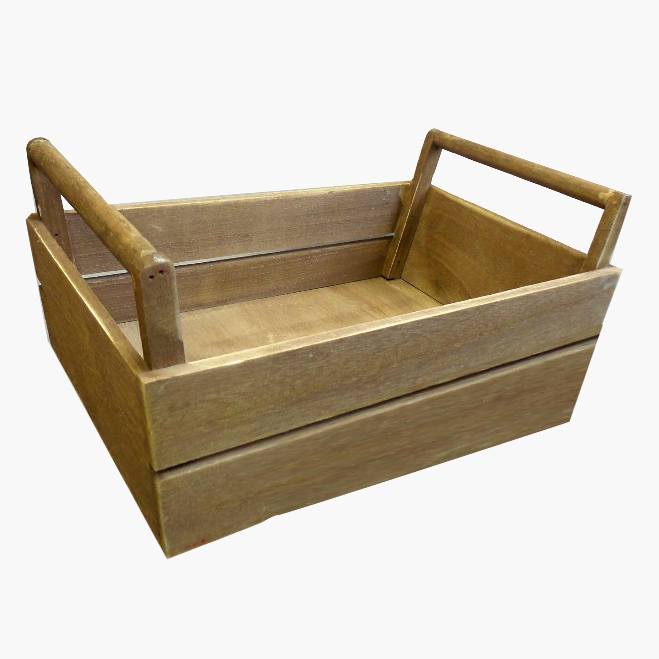 صندوق تخزين خشبي متعدد الاستخدامات بمقبض من أميتي - 36× 21×16 سم-hbxhomeware-hbxkitchen-image-4