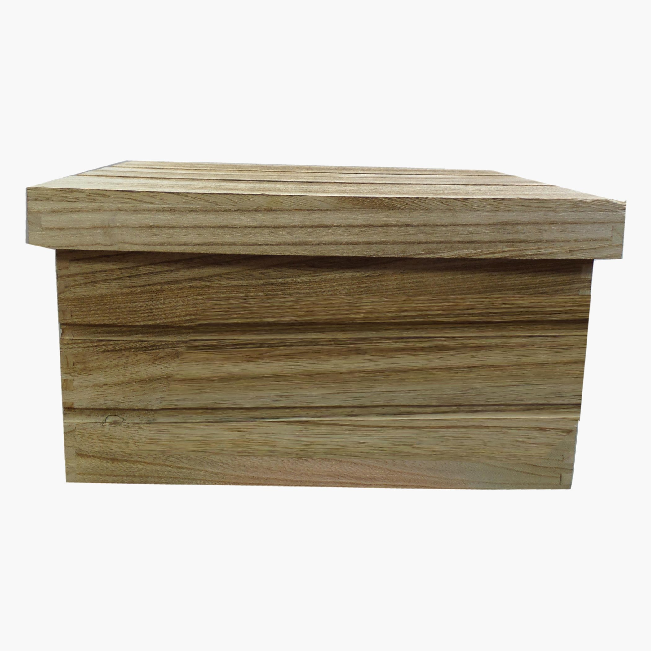 صندوق تخزين خشبي متعدد الاستخدامات بغطاء من أميتي - 30x19x16 سم-hbxhomeware-hbxkitchen-image-1
