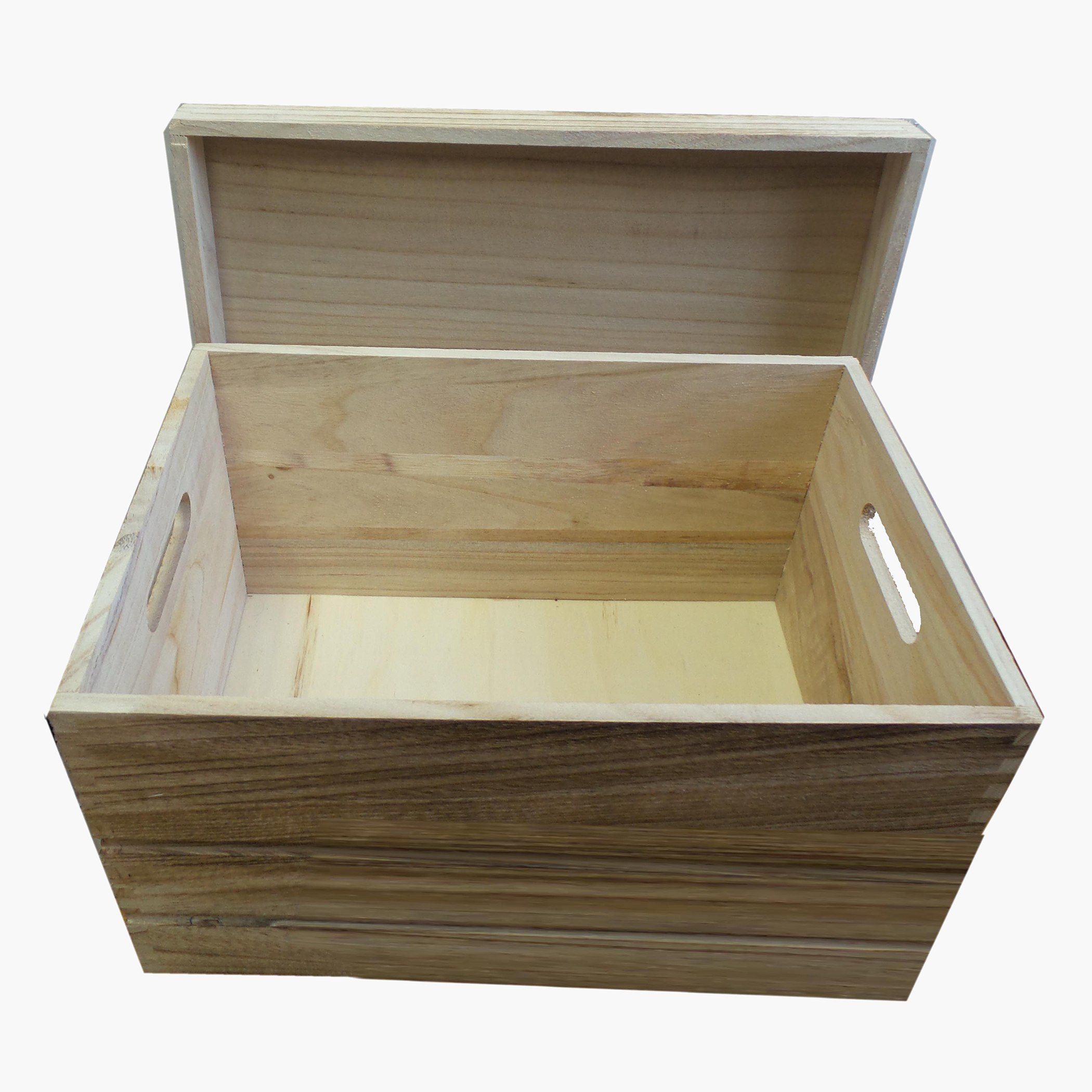 صندوق تخزين خشبي متعدد الاستخدامات بغطاء من أميتي - 30x19x16 سم-hbxhomeware-hbxkitchen-image-4