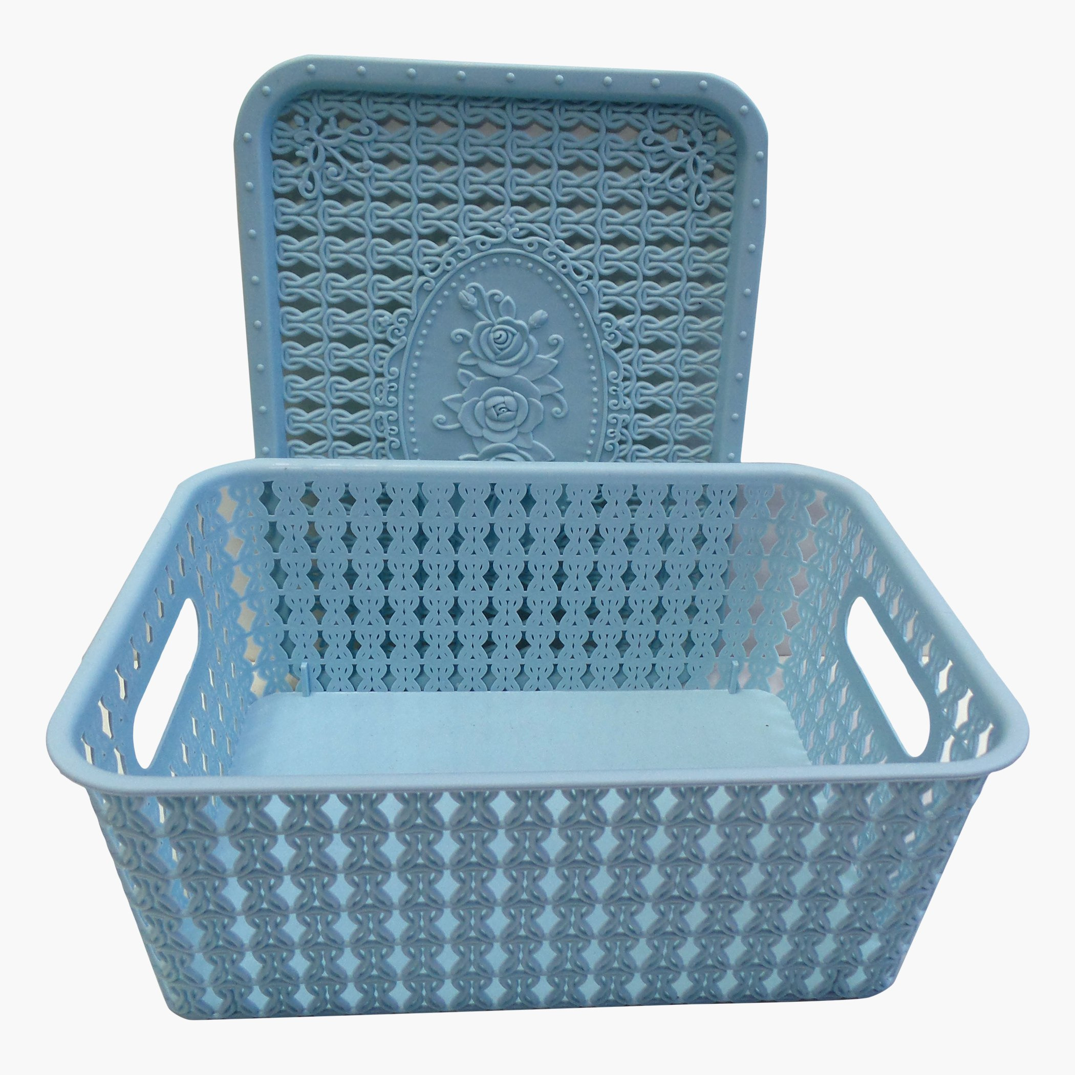 Amity Multipurpose Storage Basket - 33x22x17 cm-hbxbedroom-bedroomaccessories-bedroomstorage-image-2