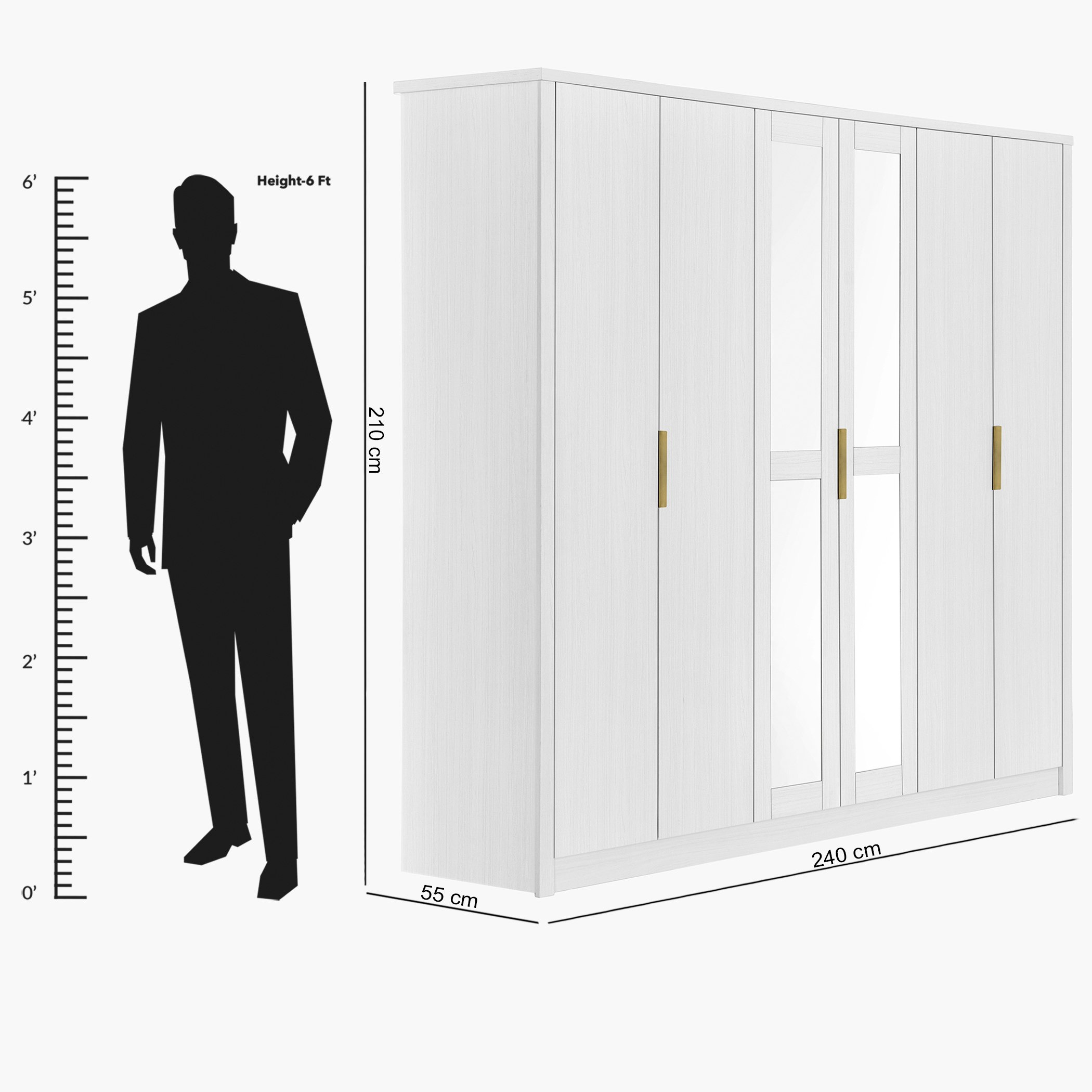 خزانة ملابس بـ6 أبواب ومرآة من برادفورد-hbxfurniture-wardrobes-image-8