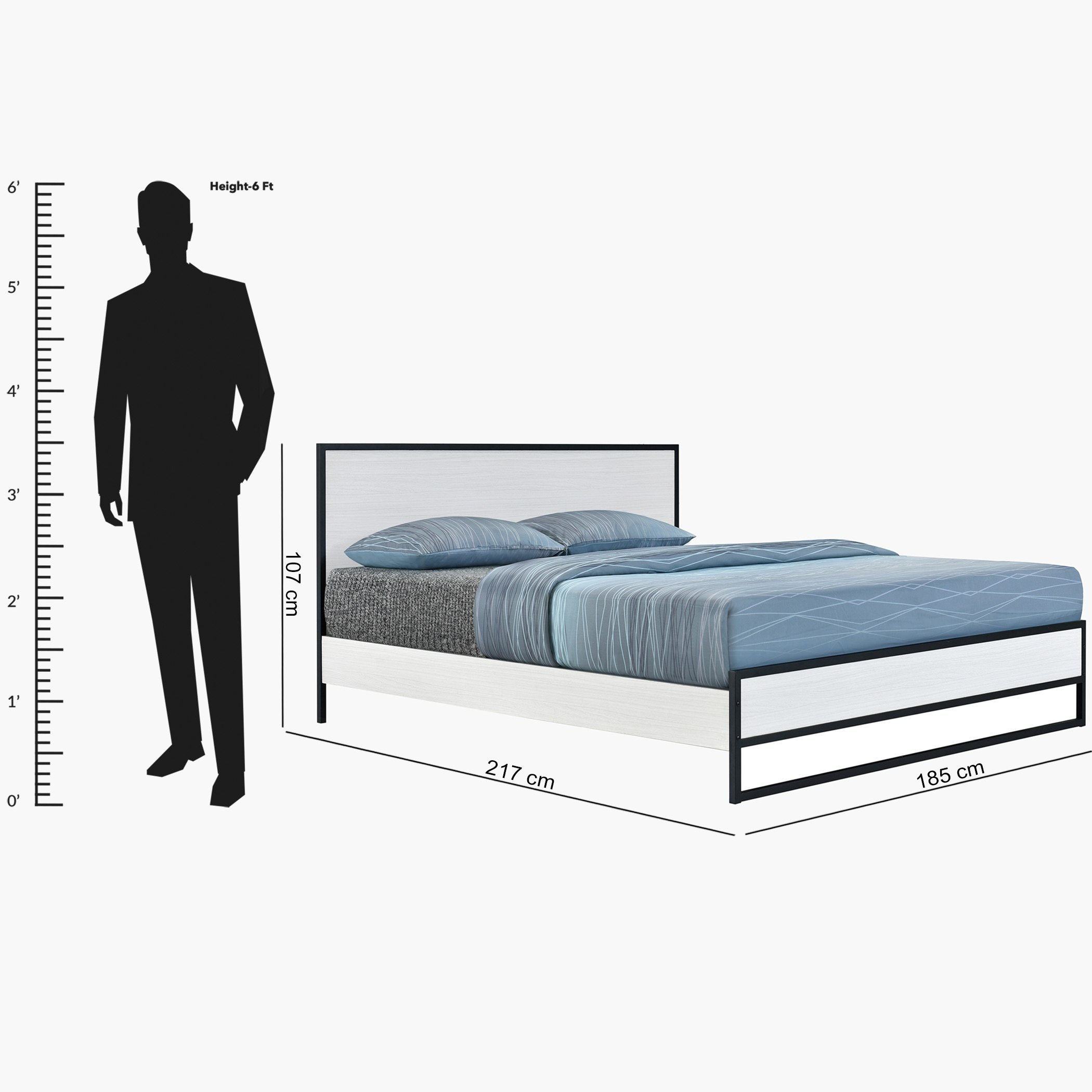 طقم غرفة نوم كينج 5 قطع من برنستون - 180x200 سم-hbxbedroom-bedsandbedsets-bedroomsets-king-image-15