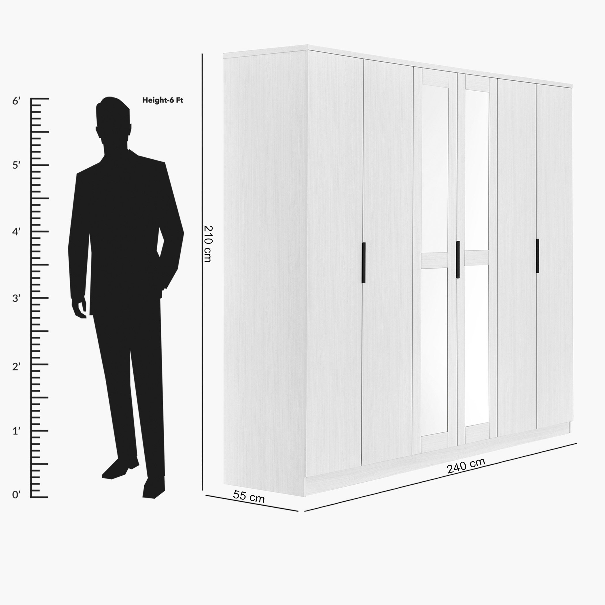 خزانة ملابس بـ6 أبواب من برينستون-hbxfurniture-wardrobes-image-6