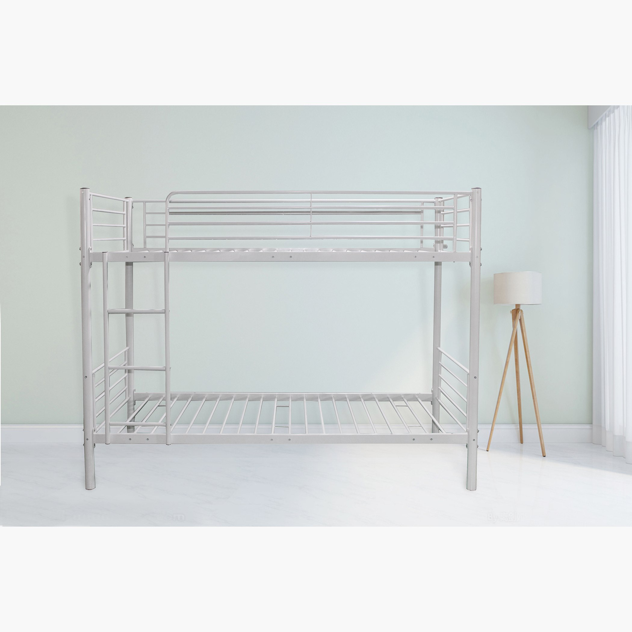 سرير فردي بطابقين من فانيلا - 90x200 سم-hbxkidsandyouth-bedsandbedsets-bunkbeds-single-image-2