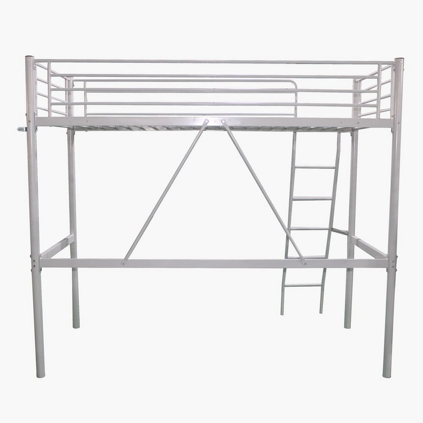 Vanilla Metal Single Loft Bed - 90x200 cm-Single-image-5