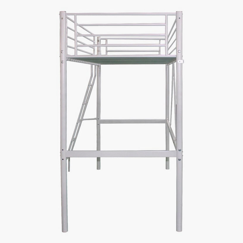 Vanilla Metal Single Loft Bed - 90x200 cm-Single-image-6