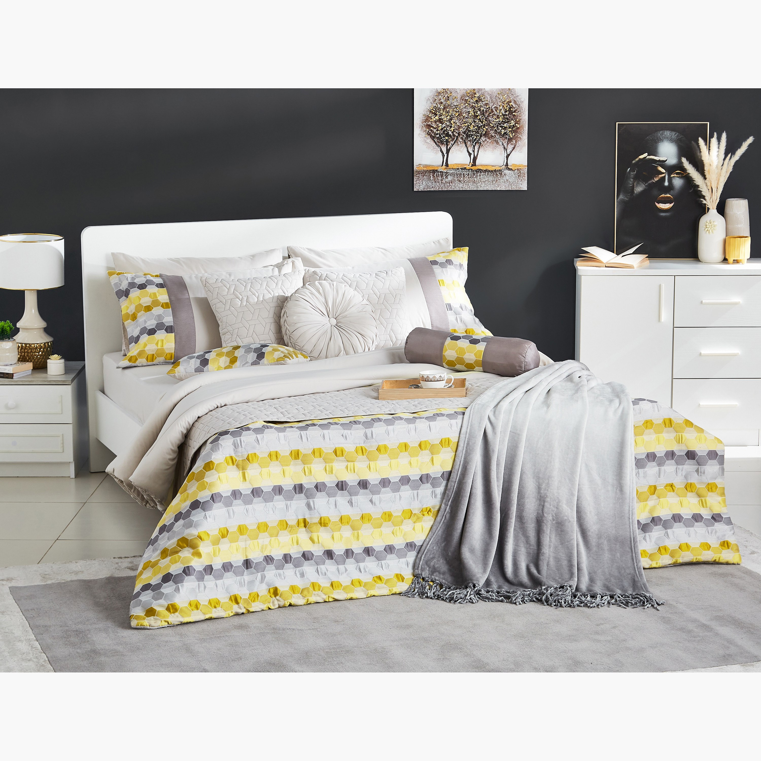 طقم لحاف بياب سوبر كينج جاكار 12 قطعة من نيارا - 240x240 سم-PROMO_HB_AE_B1G1_250925-image-7