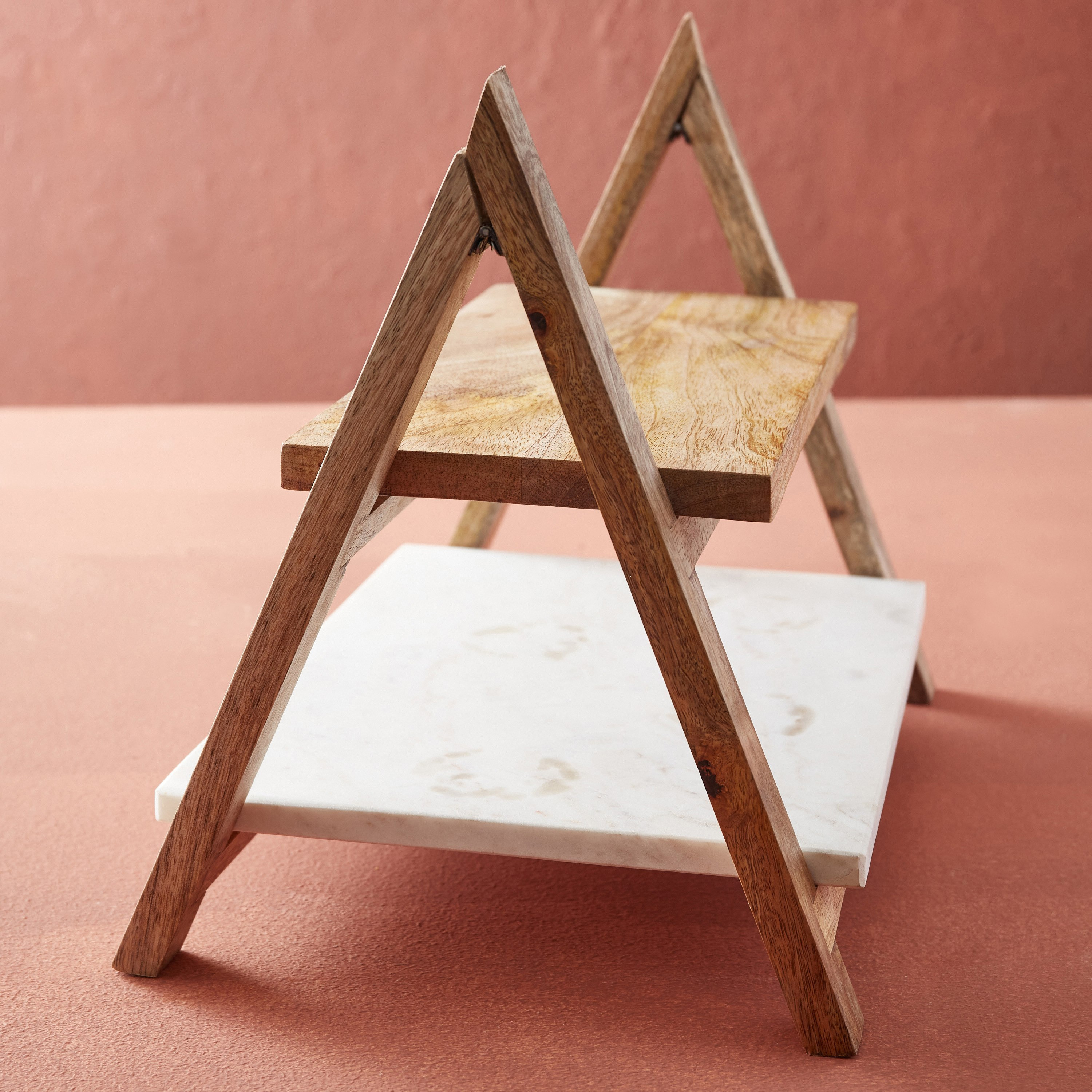لوح تقديم رخام مستطيلي طابقين بحامل خشبي من بلانكا-hbxdecorandfurnishings-tabletop-serveware-image-5