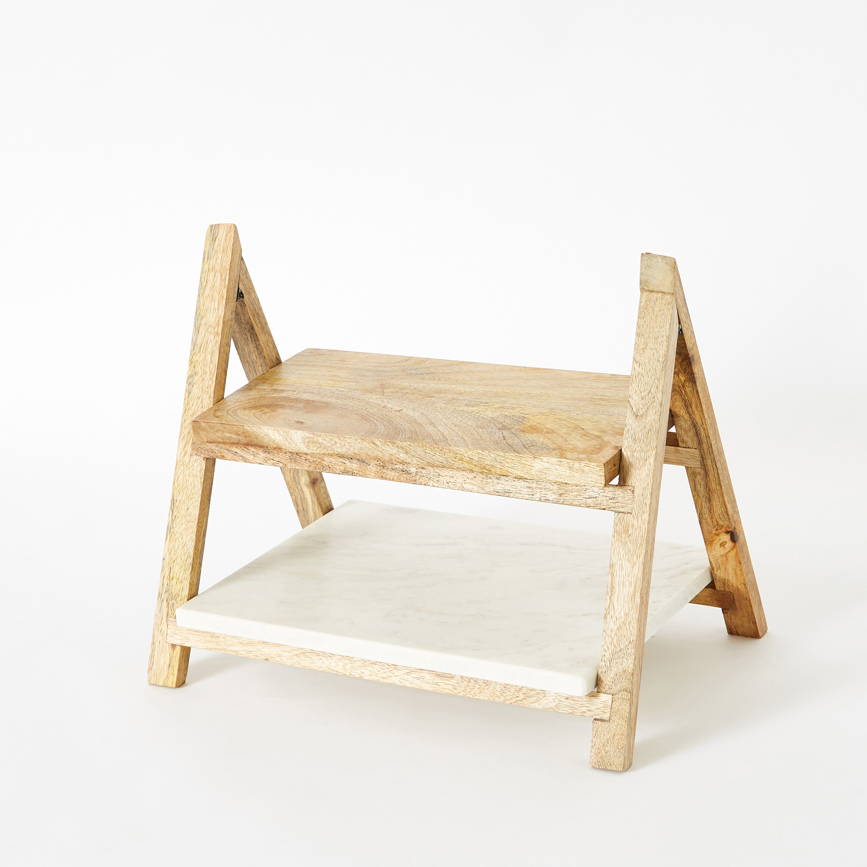 لوح تقديم رخام مستطيلي طابقين بحامل خشبي من بلانكا-hbxdecorandfurnishings-tabletop-serveware-image-7