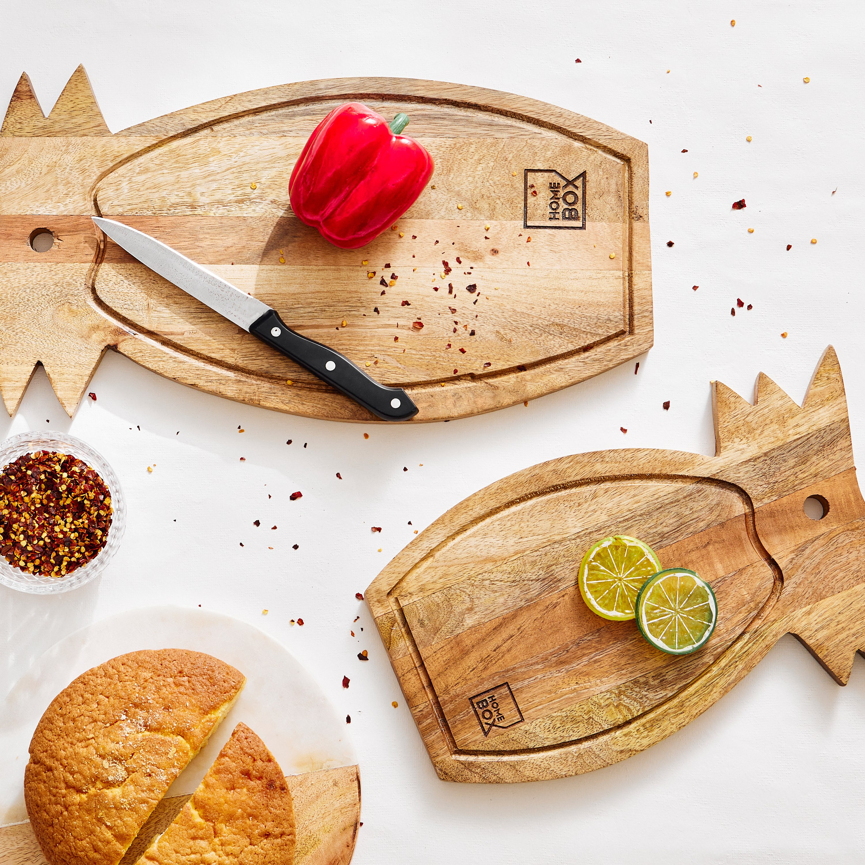 لوح تقطيع خشبي على شكل أناناس - 30x19x1 سم-hbxkitchen-kitchenware-choppingboards-image-6
