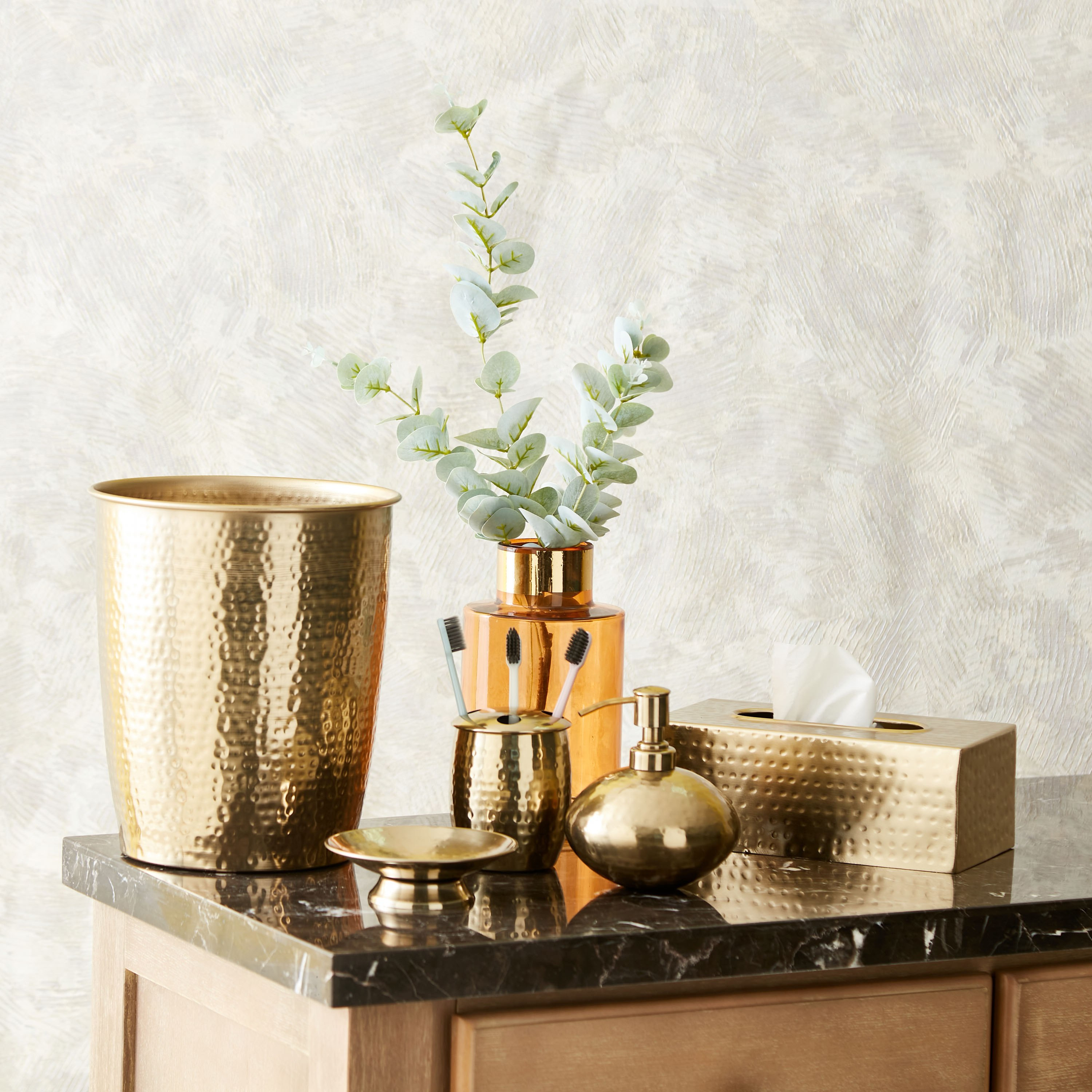 موزع صابون من إليجانت - 12x12x12 سم-hbxdecorandfurnishings-bathroomaccessories-bathroomsets-image-5