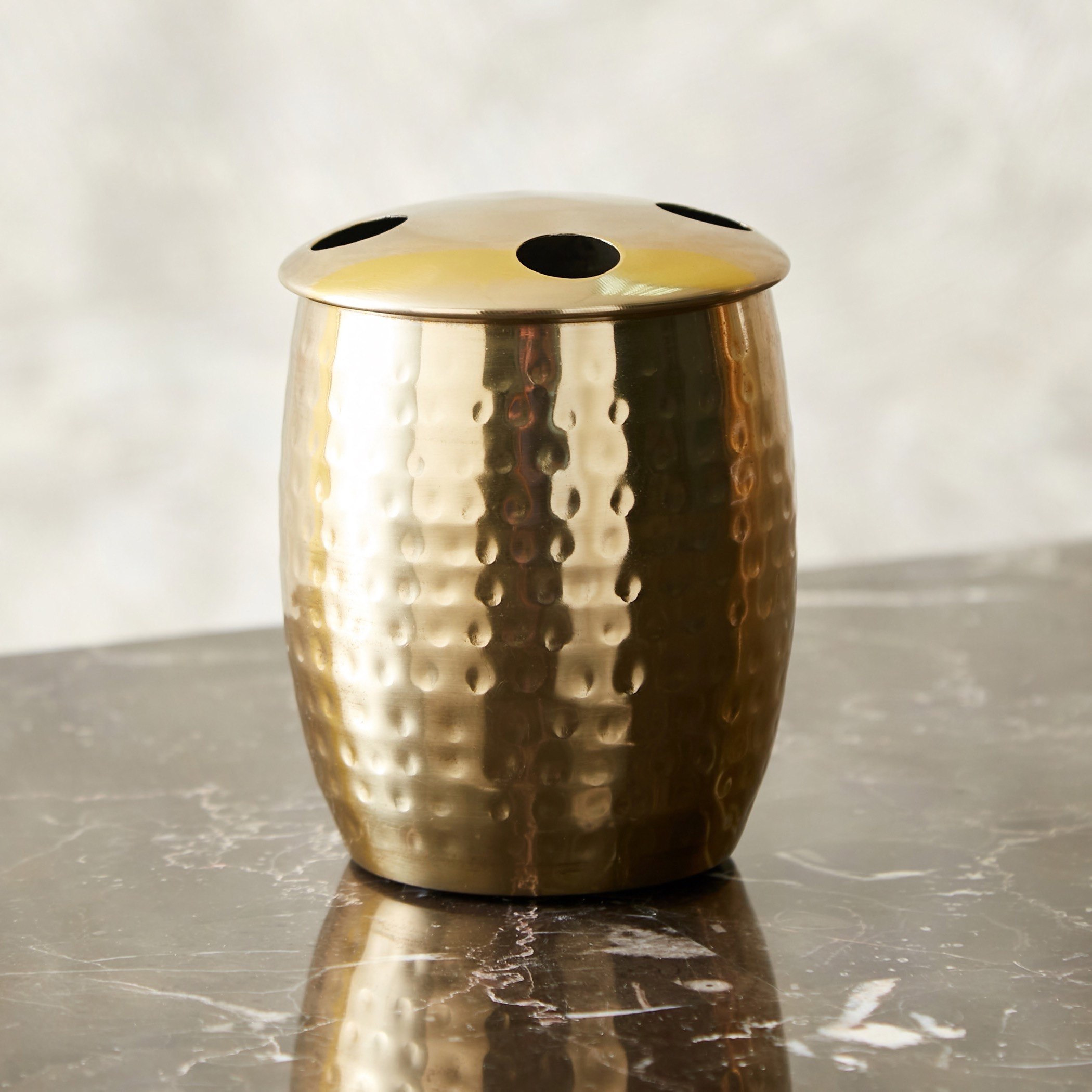 حامل فرشاة أسنان من إليجانت - 8x8x10 سم-hbxdecorandfurnishings-bathroomaccessories-bathroomsets-image-1