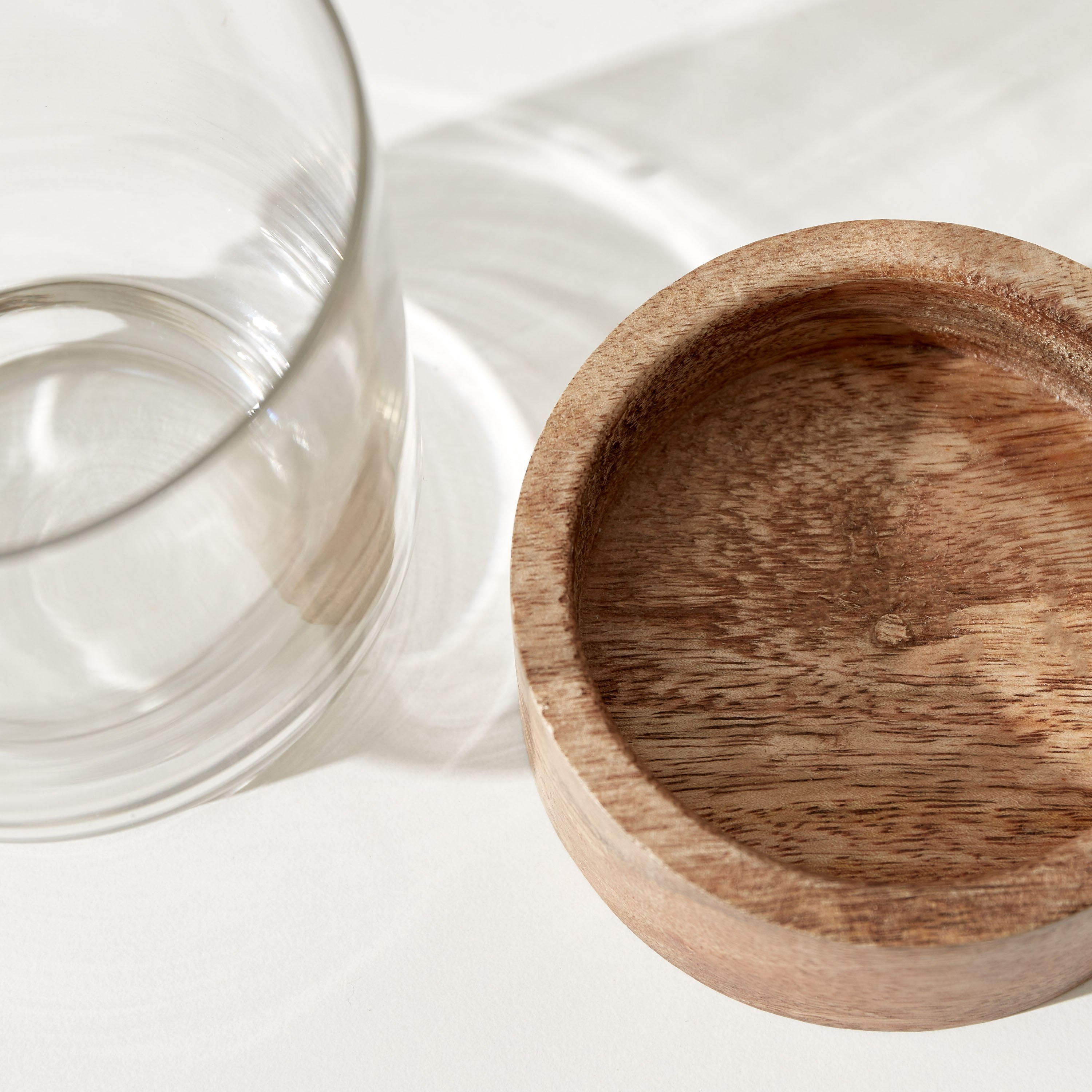 حامل شموع أسطواني خشبي من زين - 7.5 × 15 سم-hbxlivingroom-decorandaccessories-candleholders-image-4