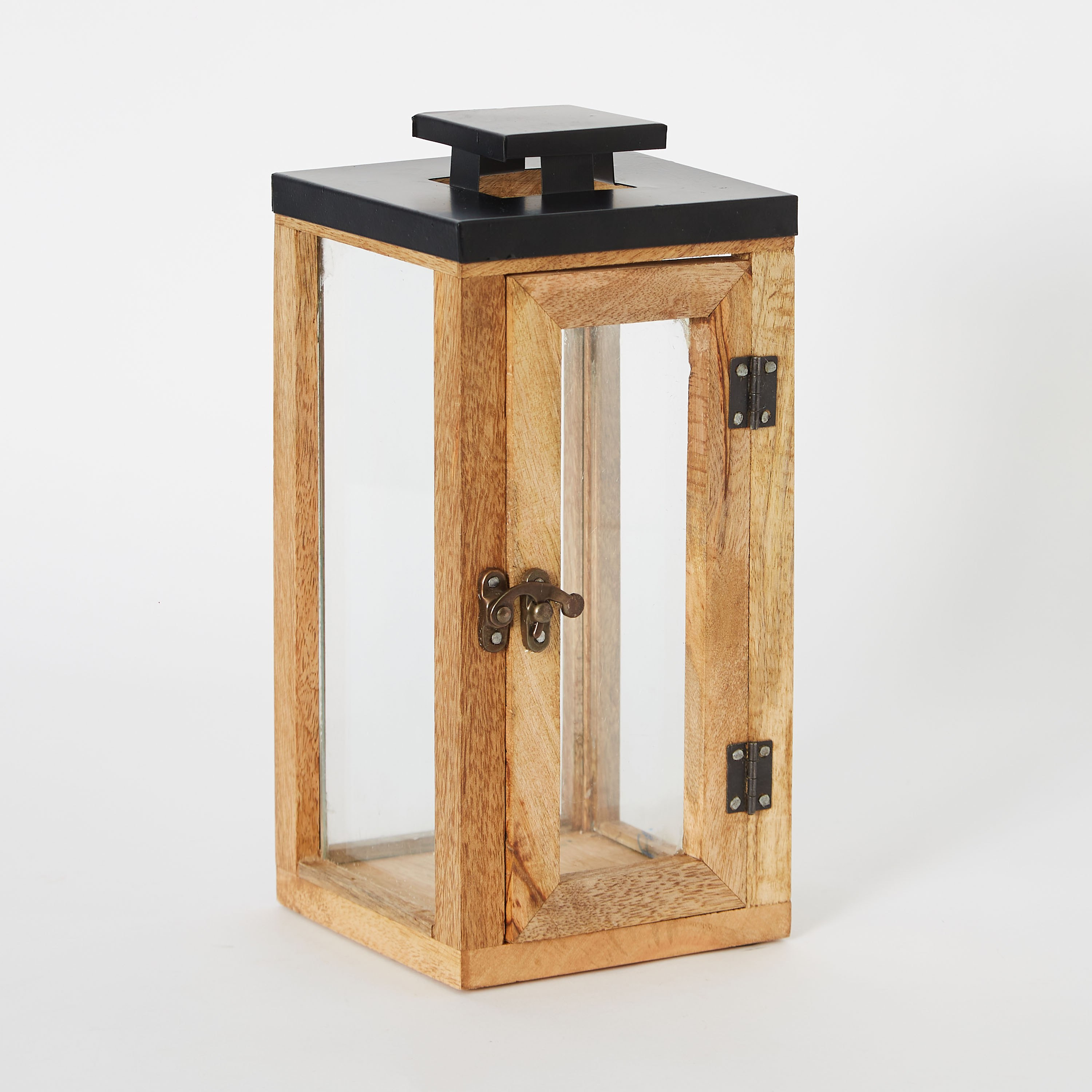 فانوس خشبي من زين - 25.5x12.5x12.5 سم-hbxdecorandfurnishings-homeaccessories-lanterns-image-6
