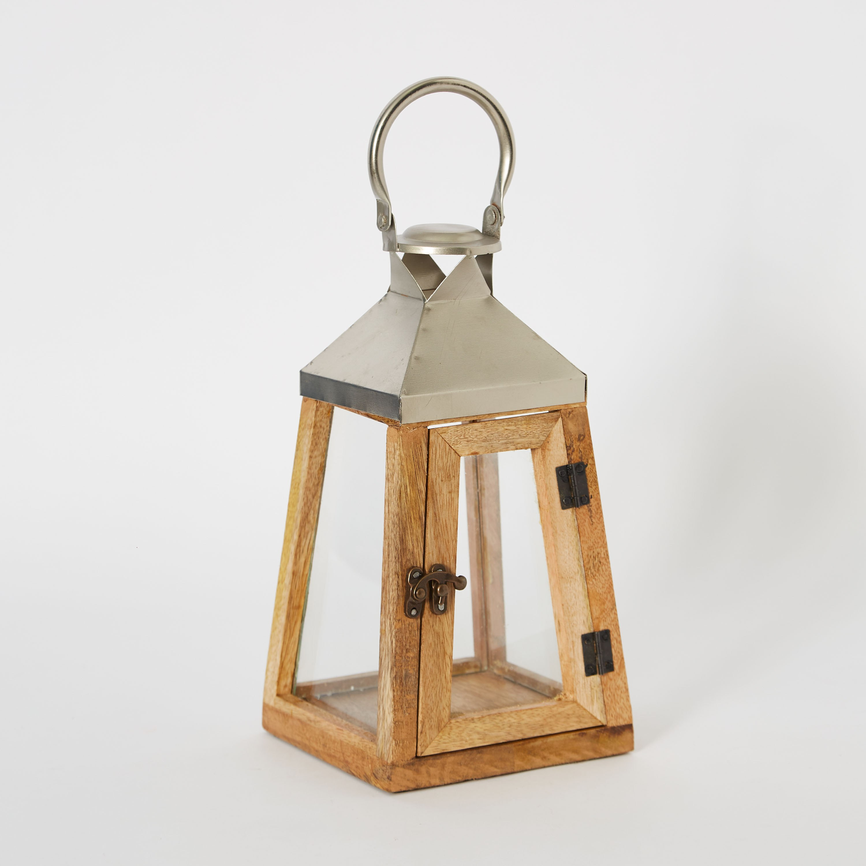 فانوس بإطار خشبي من زاين دايموند - 29 سم-hbxdecorandfurnishings-homeaccessories-lanterns-image-6