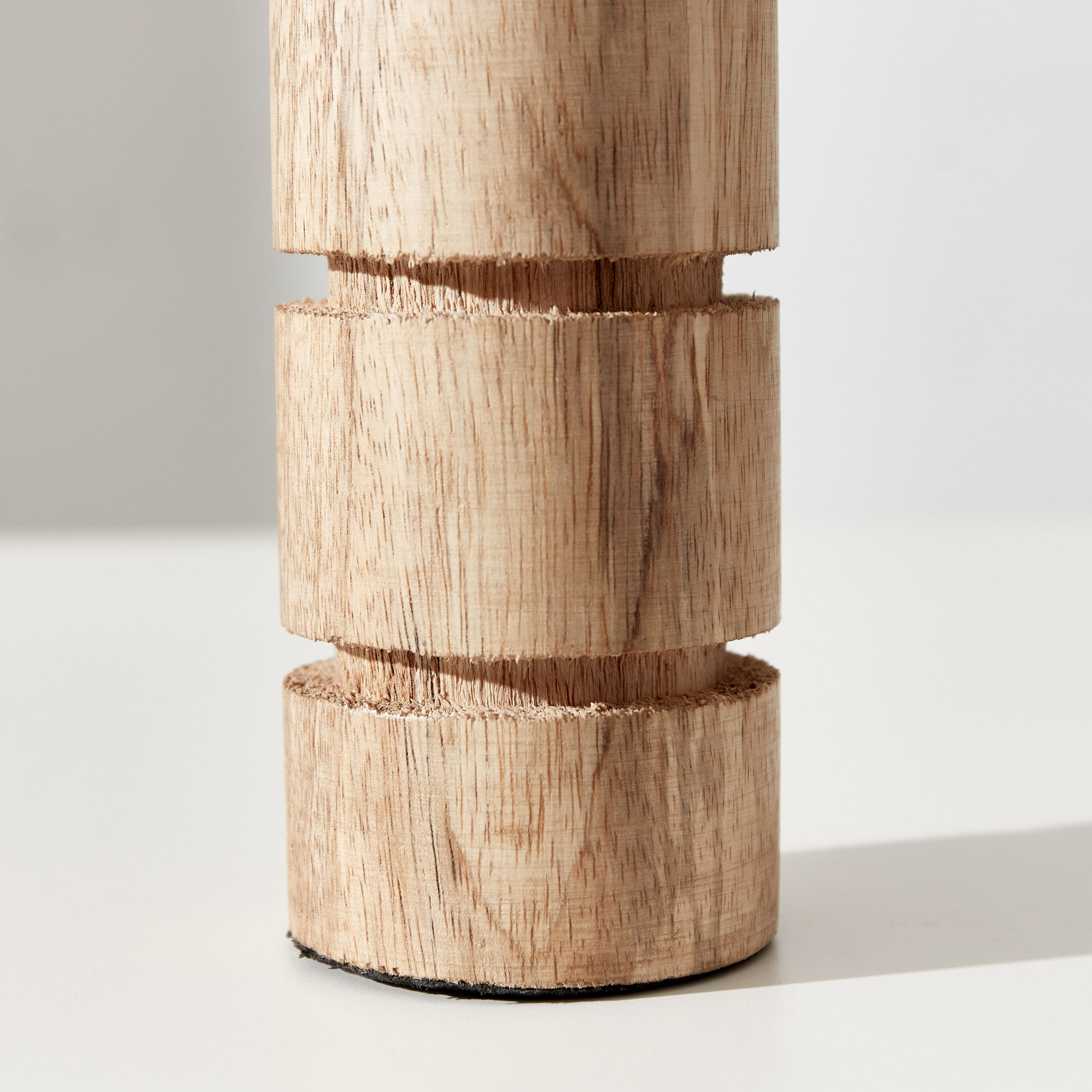 Zayn Wood Layer Tall Candleholder - 6x20 cm-hbxlivingroom-decorandaccessories-candleholders-image-4