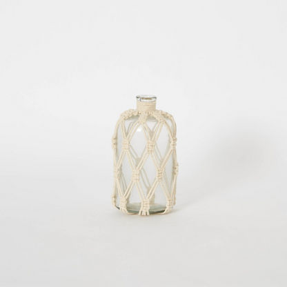 Boho Glass Vase - 10x10x20 cms