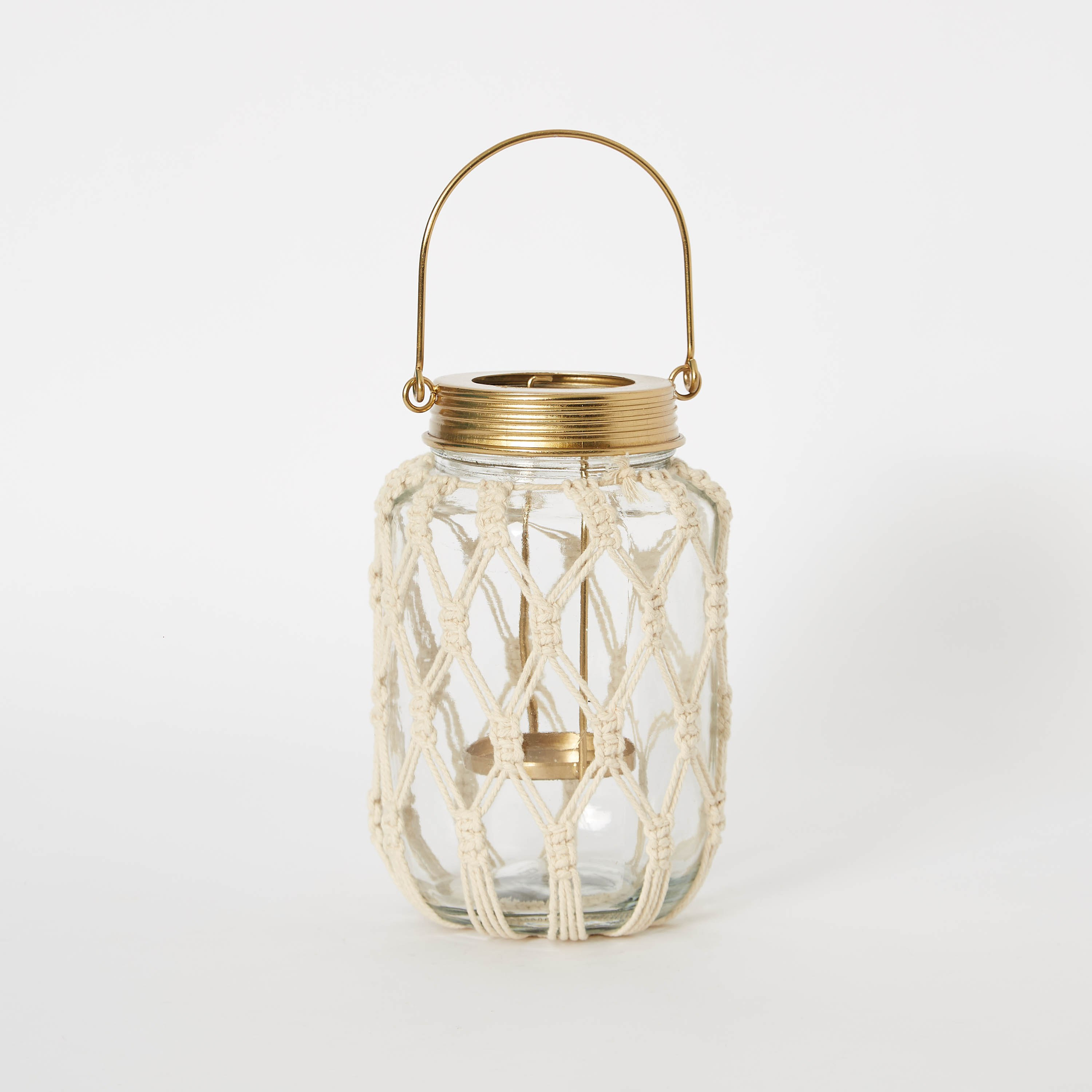 حامل شموع فوتيف زجاج مكرمية من بوهو - 10x10x18 سم-hbxlivingroom-decorandaccessories-candleholders-image-6