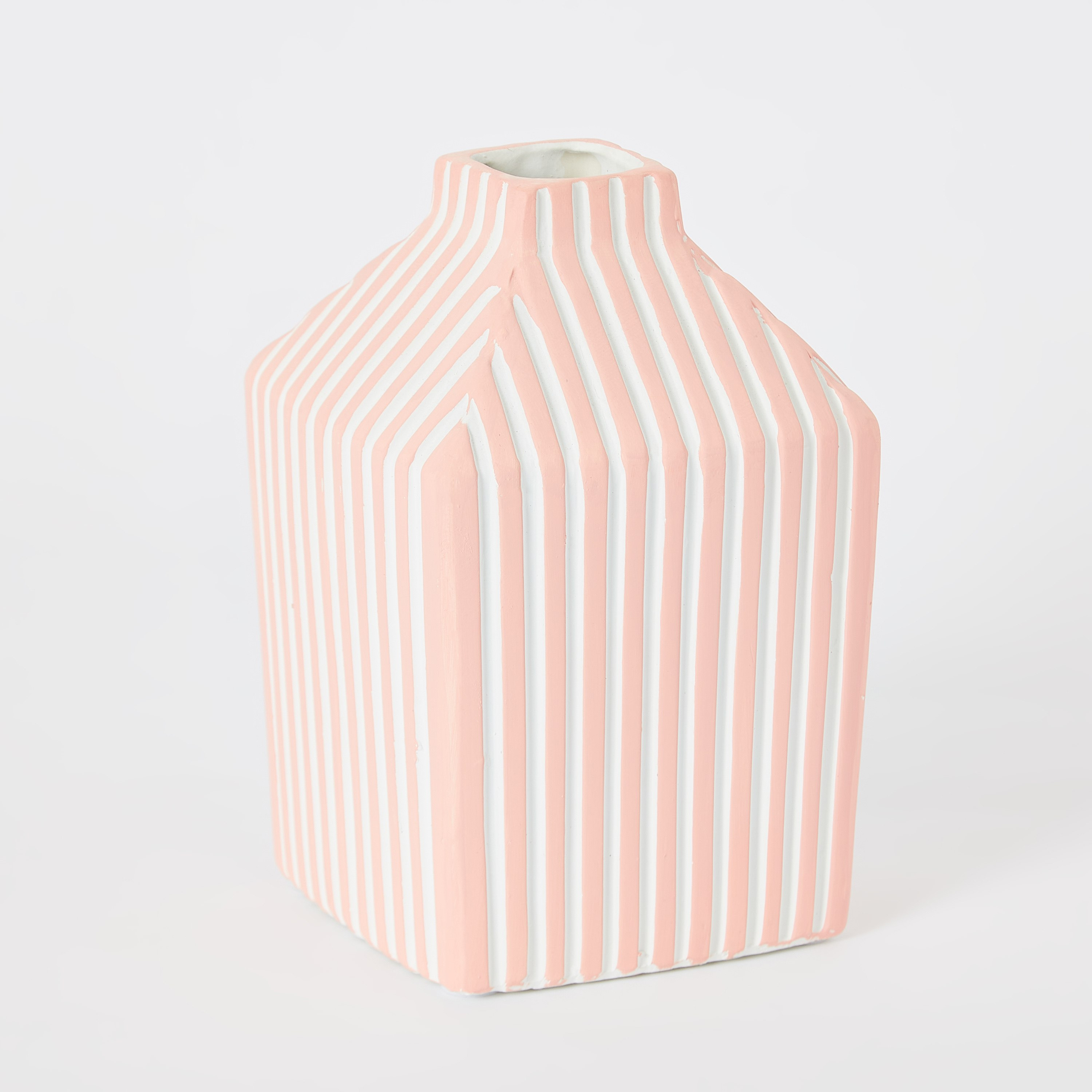 مزهرية سيراميك هندسية من سكايلار - 12x12x20 سم-hbxbedroom-decorandaccessories-vases-image-5