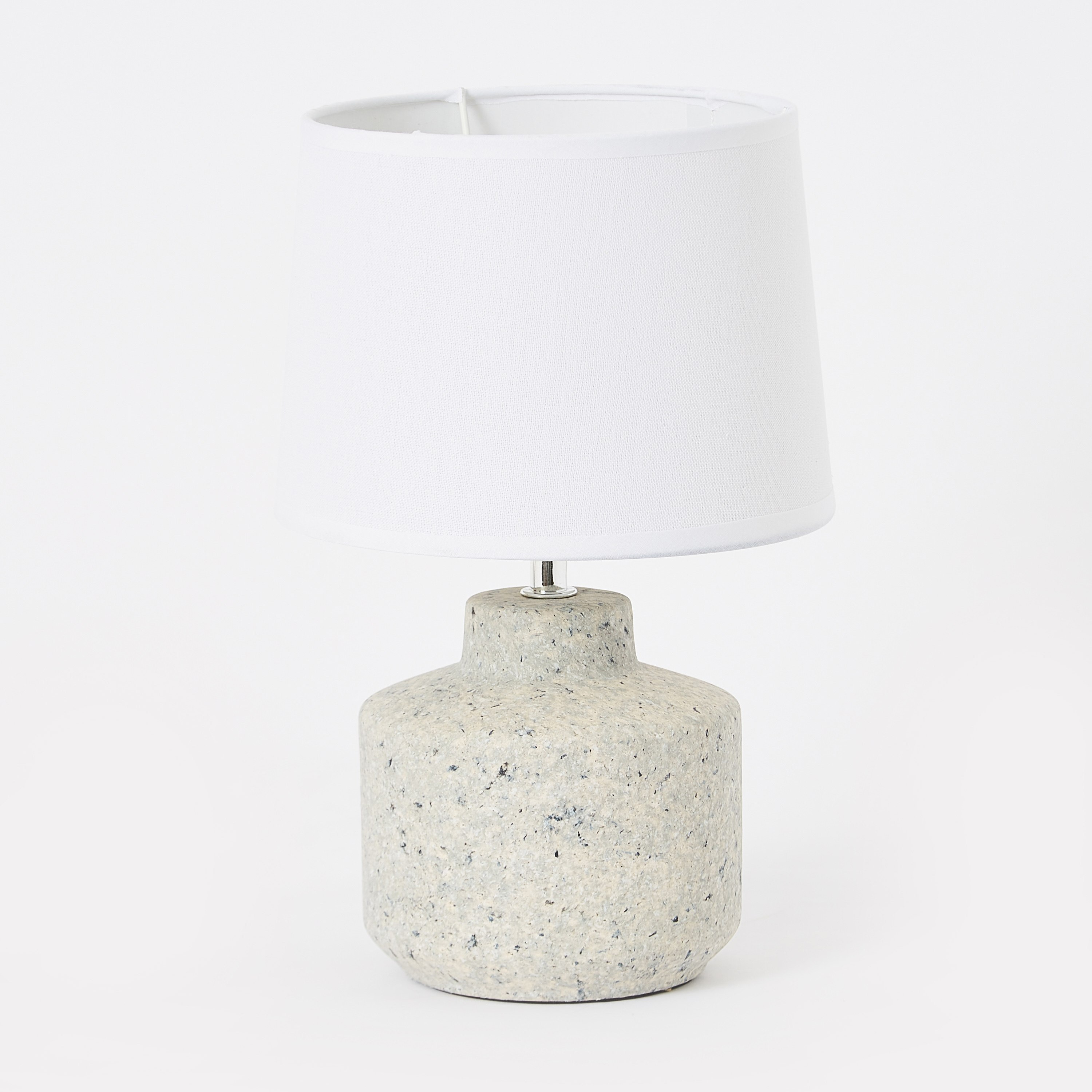 مصباح طاولة سيراميك بقاعدة بارزة الملمس من سكايلار - 20x20x29 سم-hbxlivingroom-lighting-tablelamps-image-5