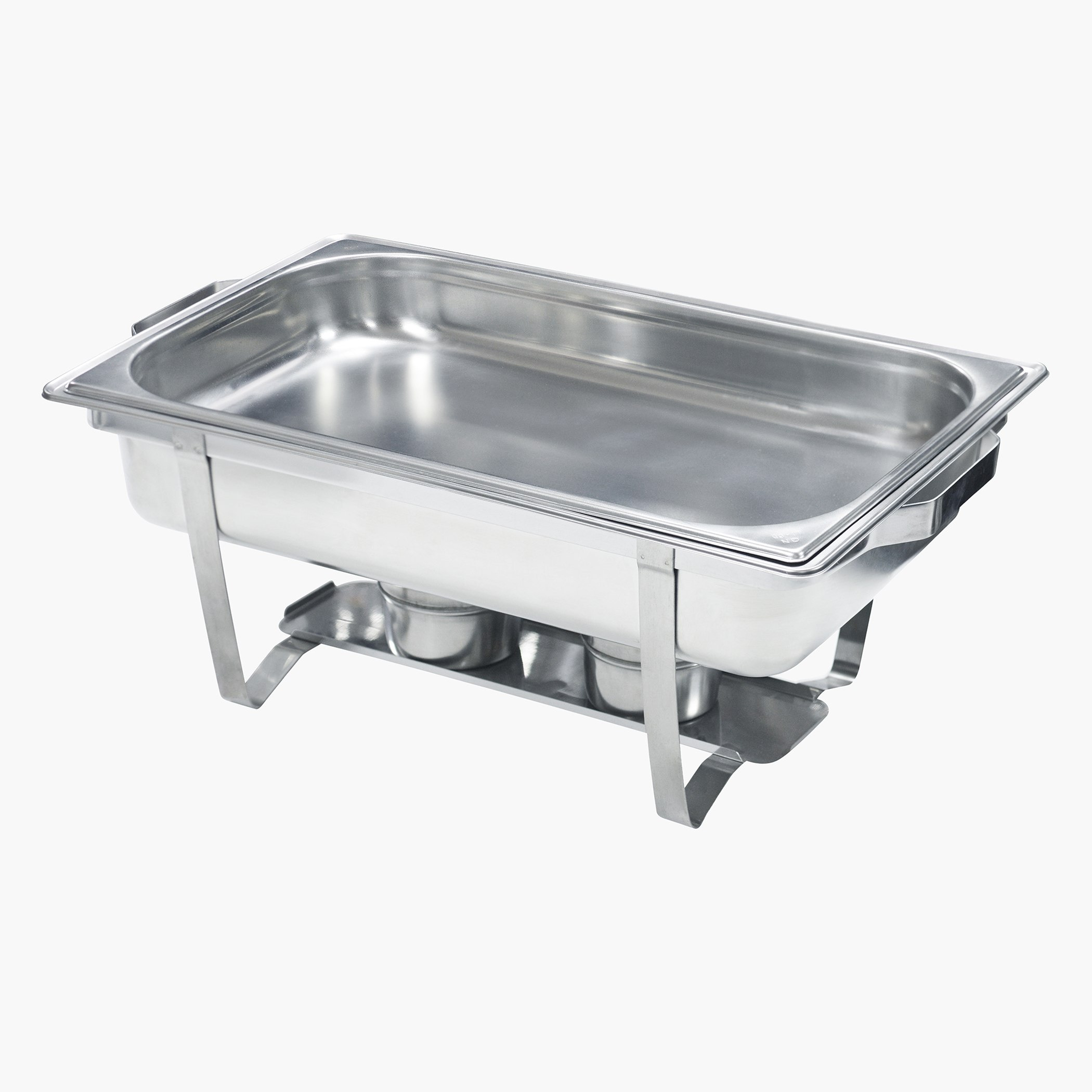 صحن تشيفينج مستطيل ستانلس ستيل بقسم واحد من فيونا - 9 لتر-hbxdecorandfurnishings-tabletop-serveware-image-4