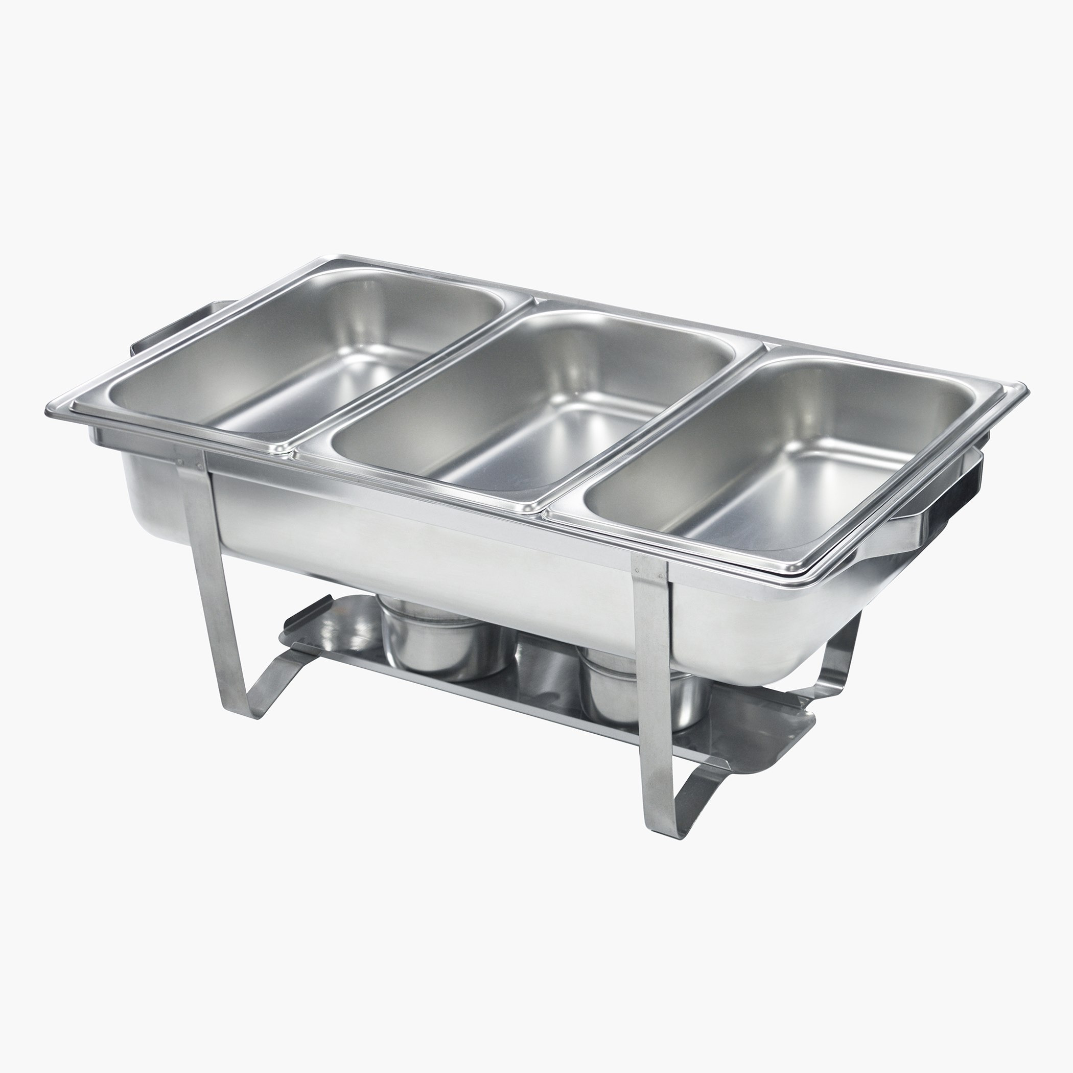 صحن تشيفينج مستطيل ستانلس ستيل بـ3 أقسام من فيونا - 9 لتر-hbxdecorandfurnishings-tabletop-serveware-image-4
