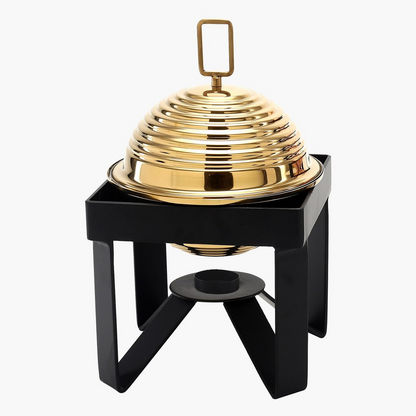 Fiona Cubo Golden Rim Mini Chafing Dish - 500 ml-Serveware-image-1