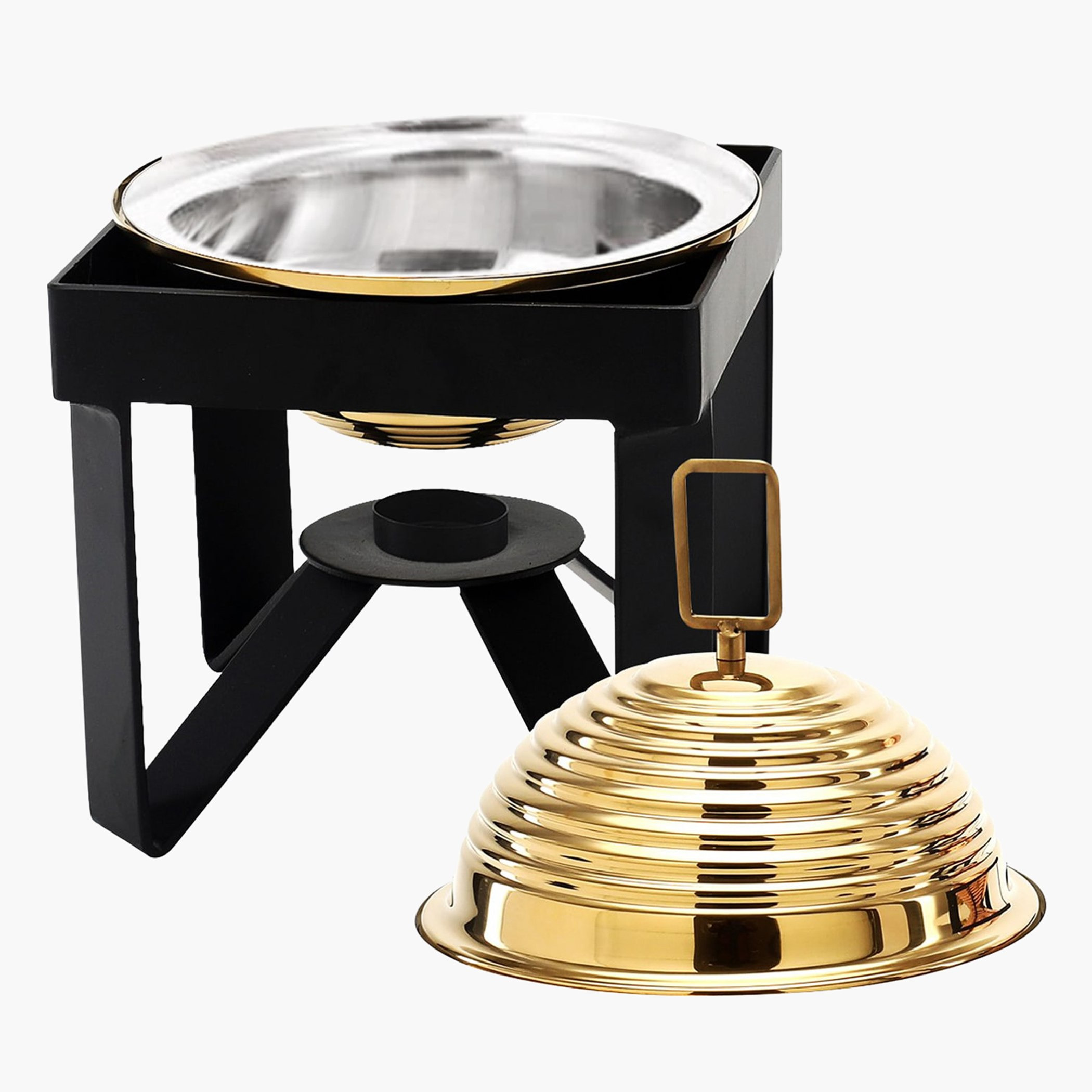 صحن تشيفينج صغير بحافة ذهبية كوبو من فيونا - 500 مل-hbxdecorandfurnishings-tabletop-serveware-image-3