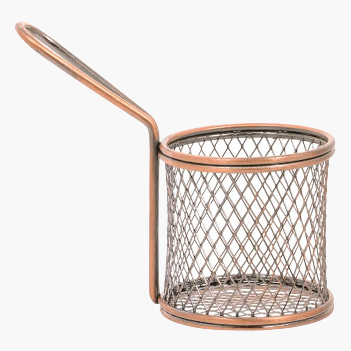 Fiona Mini Antique Copper Round Snack Holder - 7x7 cm-hbxhomeware-hbxkitchen-image-2