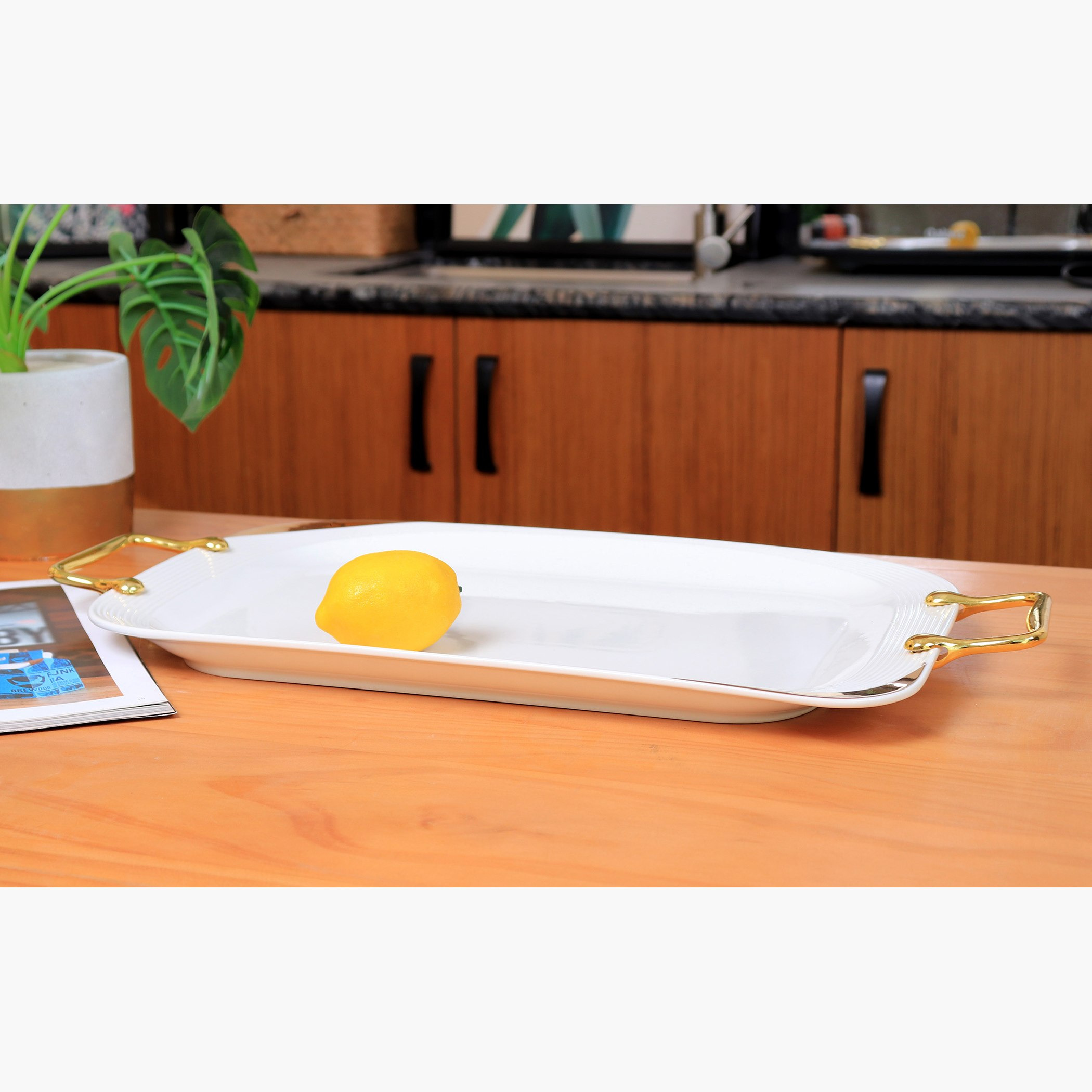 صحن تقديم مستطيلي من أوركيد - 50 سم-hbxdecorandfurnishings-tabletop-serveware-image-1
