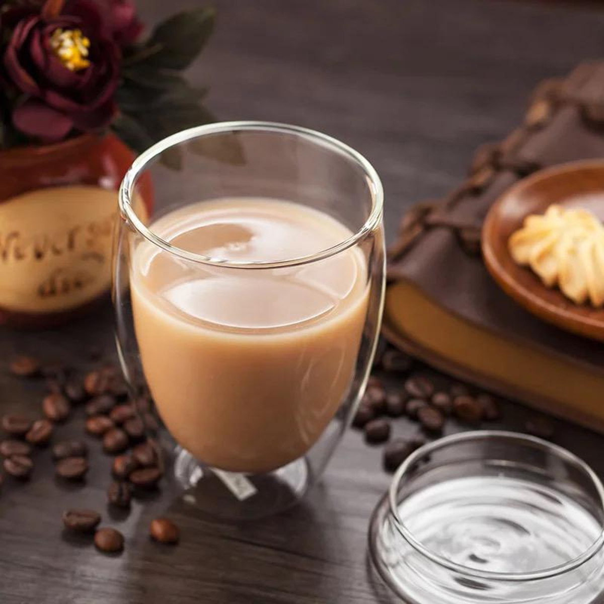 Orchid 6-Piece Borosilicate Double Wall Glass Set - 280 ml-hbxhomeware-diningandtabletop-coffeeandteasets-image-3