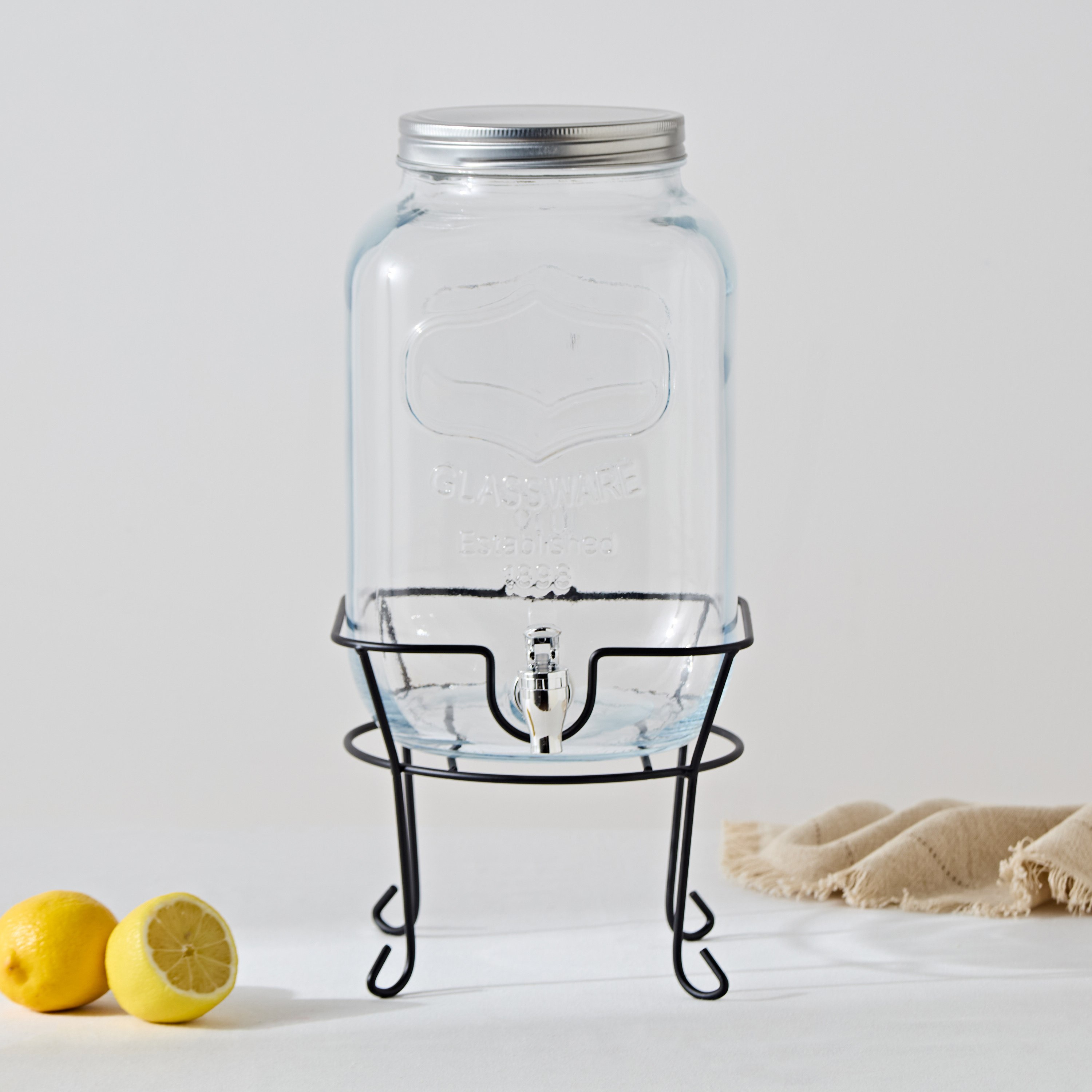 موزّع مشروبات بحامل معدني من نيو - 8 لتر-hbxhomeware-hbxkitchen-image-1
