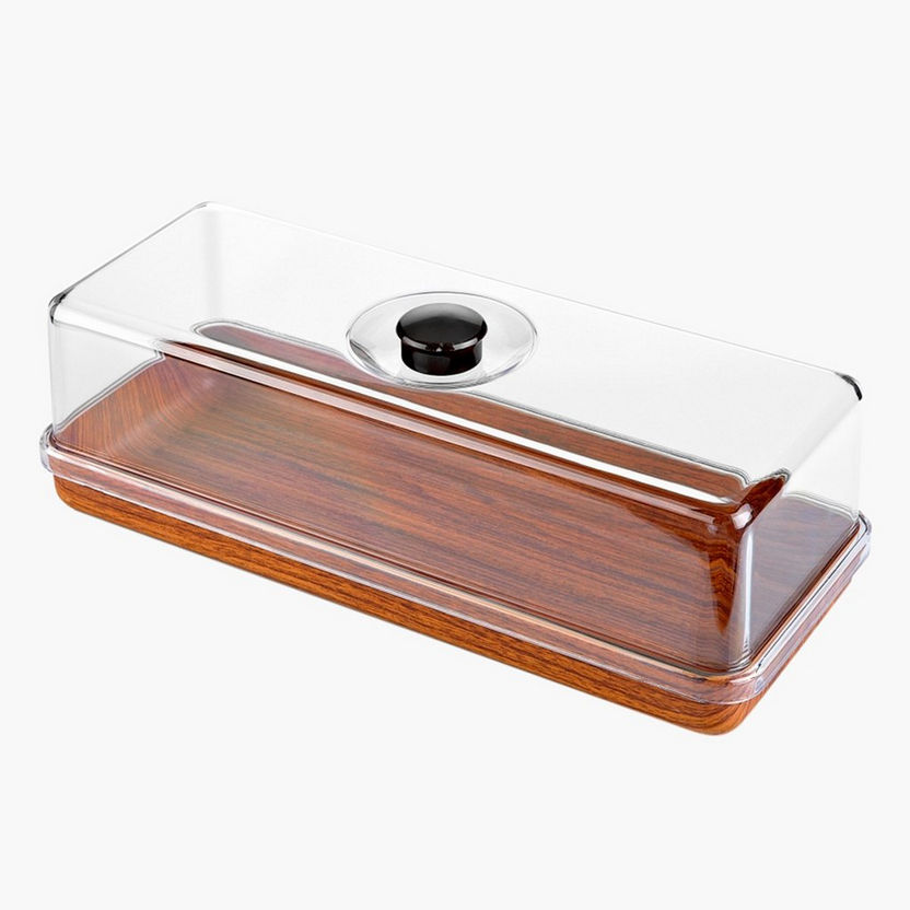 Neo Rectangular Serving Box with Acrylic Cover-Serveware-image-1