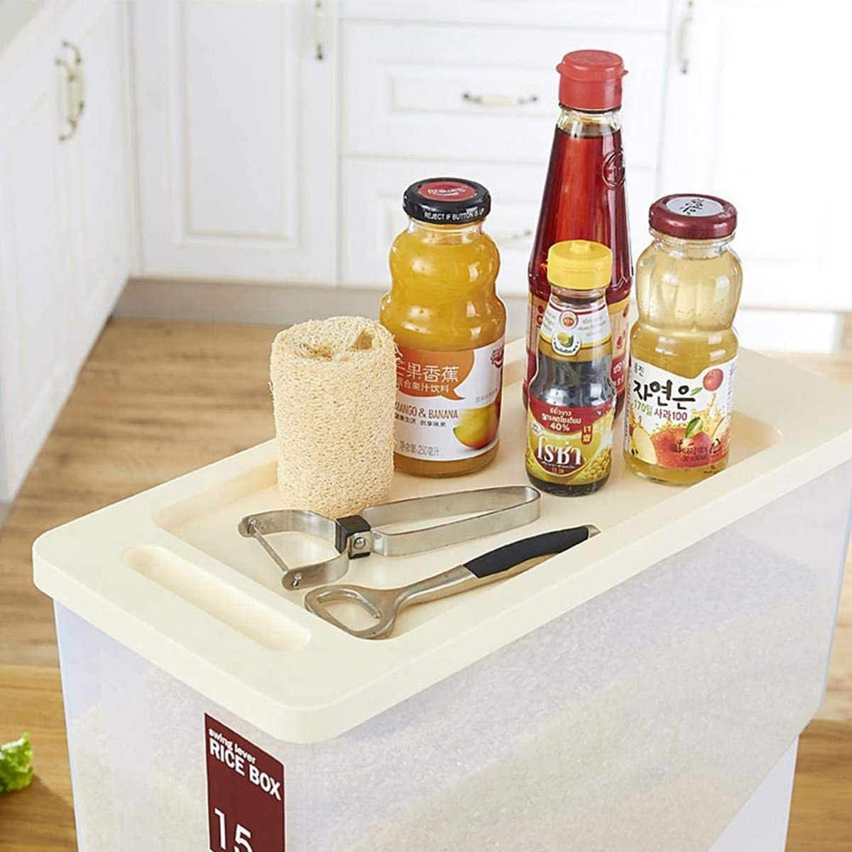 موزع تخزين للطعام من نيو - 15 كجم-hbxhomeware-hbxkitchen-image-3