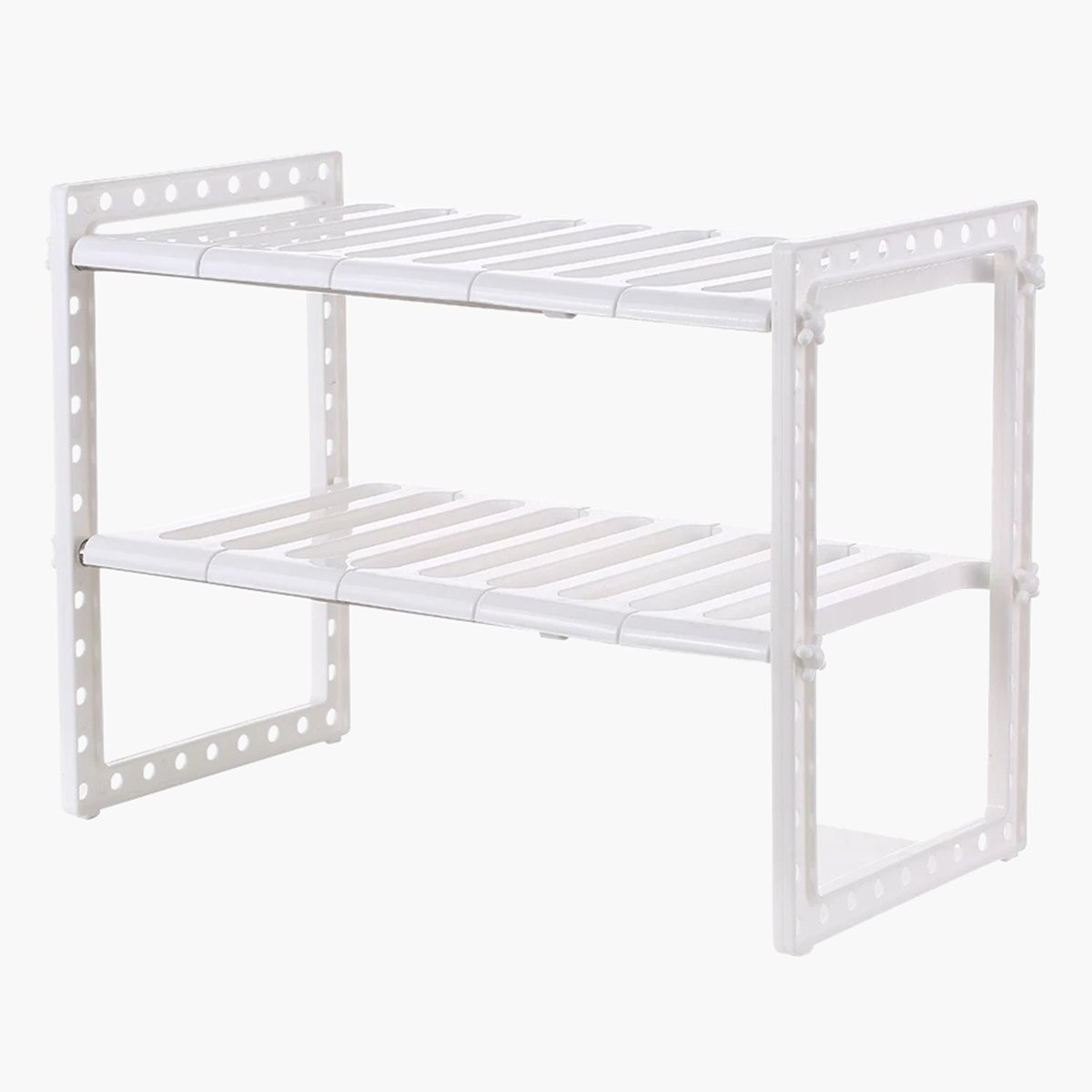 منظّم تخزين تحت الحوض متعدّد الوظائق قابل للتوسيع بطابقين - نيو-hbxkitchen-kitchenware-kitchenaccessories-image-12