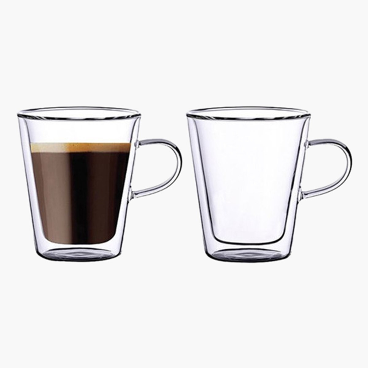 طقم أكواب زجاج بوروسيليكات مزدوج الجدار قطعتين من نيو - 100 مل-hbxhomeware-hbxkitchen-image-2