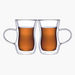 Neo Double Wall 2-Piece Borosilicate Glass Mug Set - 100 ml-Coffee and Tea Sets-thumbnailMobile-3