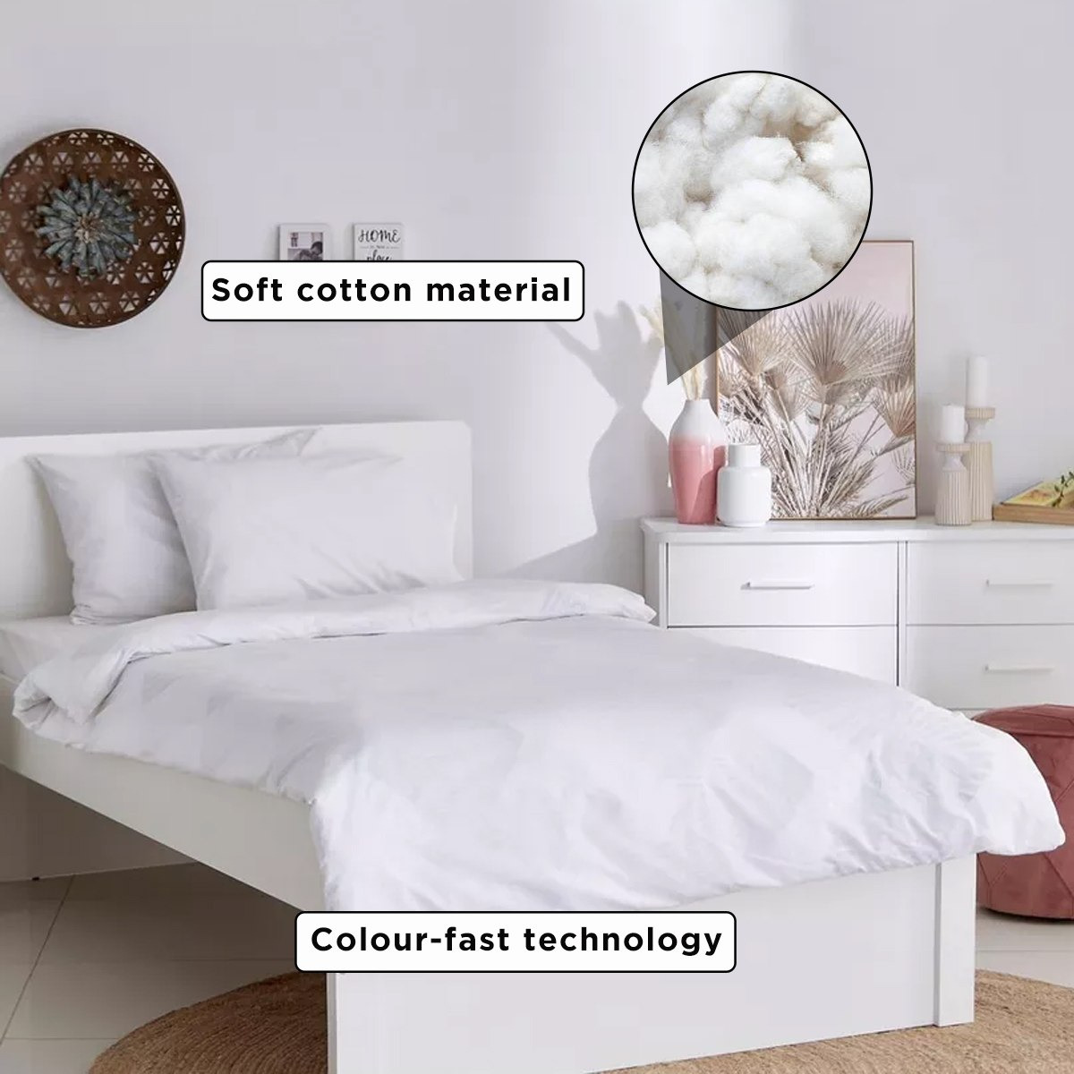 Wellington 3-Piece Solid Twin Cotton Duvet Cover Set - 150x220 cm-hbxhomeware-bedding-duvetcovers-image-9