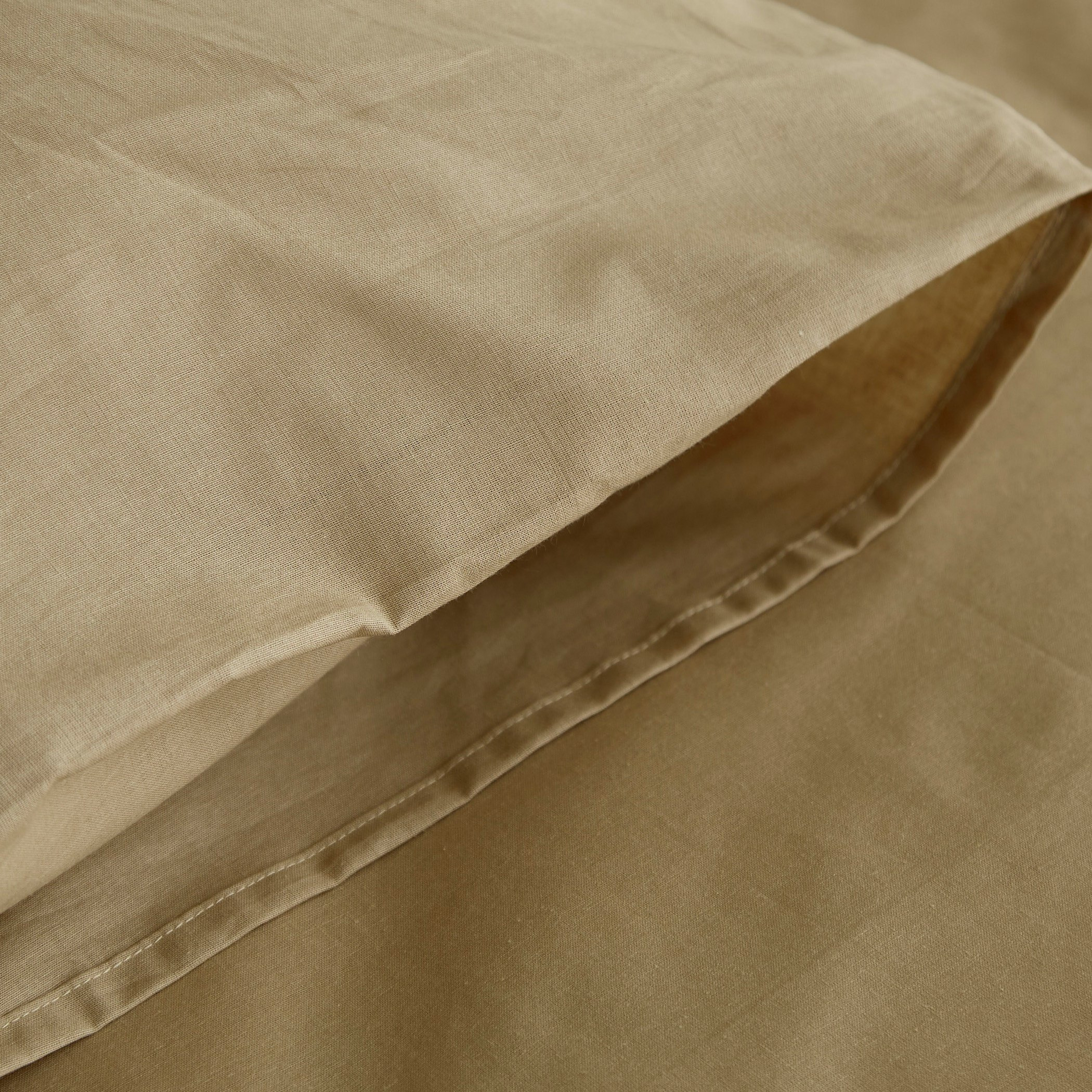 Wellington Solid 2-Piece Single Cotton Duvet Cover Set - 135x200 cm-hbxhomeware-hbxdecorandfurnishings-image-4