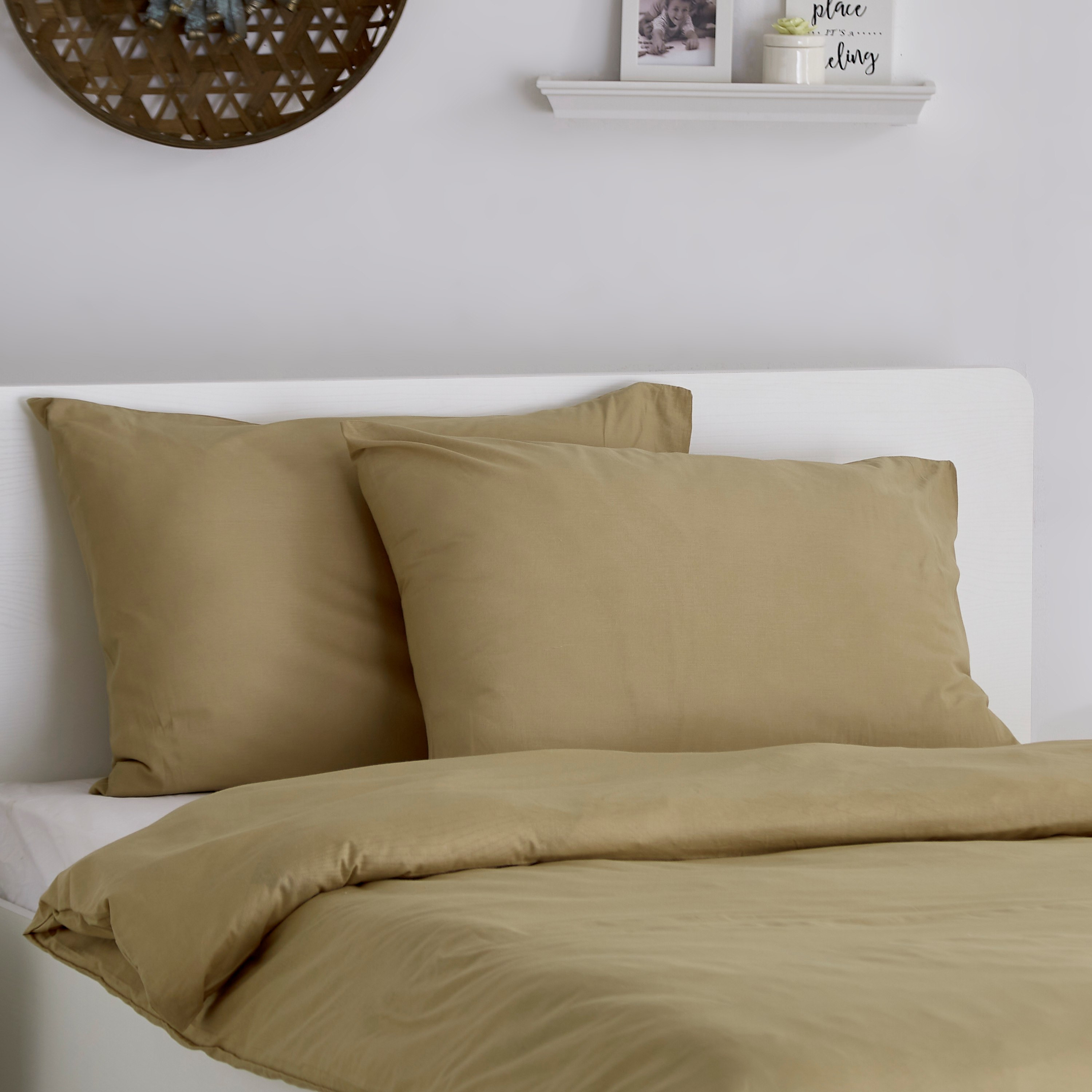 Wellington Solid 3-Piece Twin Cotton Duvet Cover Set - 150x220 cm-hbxhomeware-hbxdecorandfurnishings-image-3